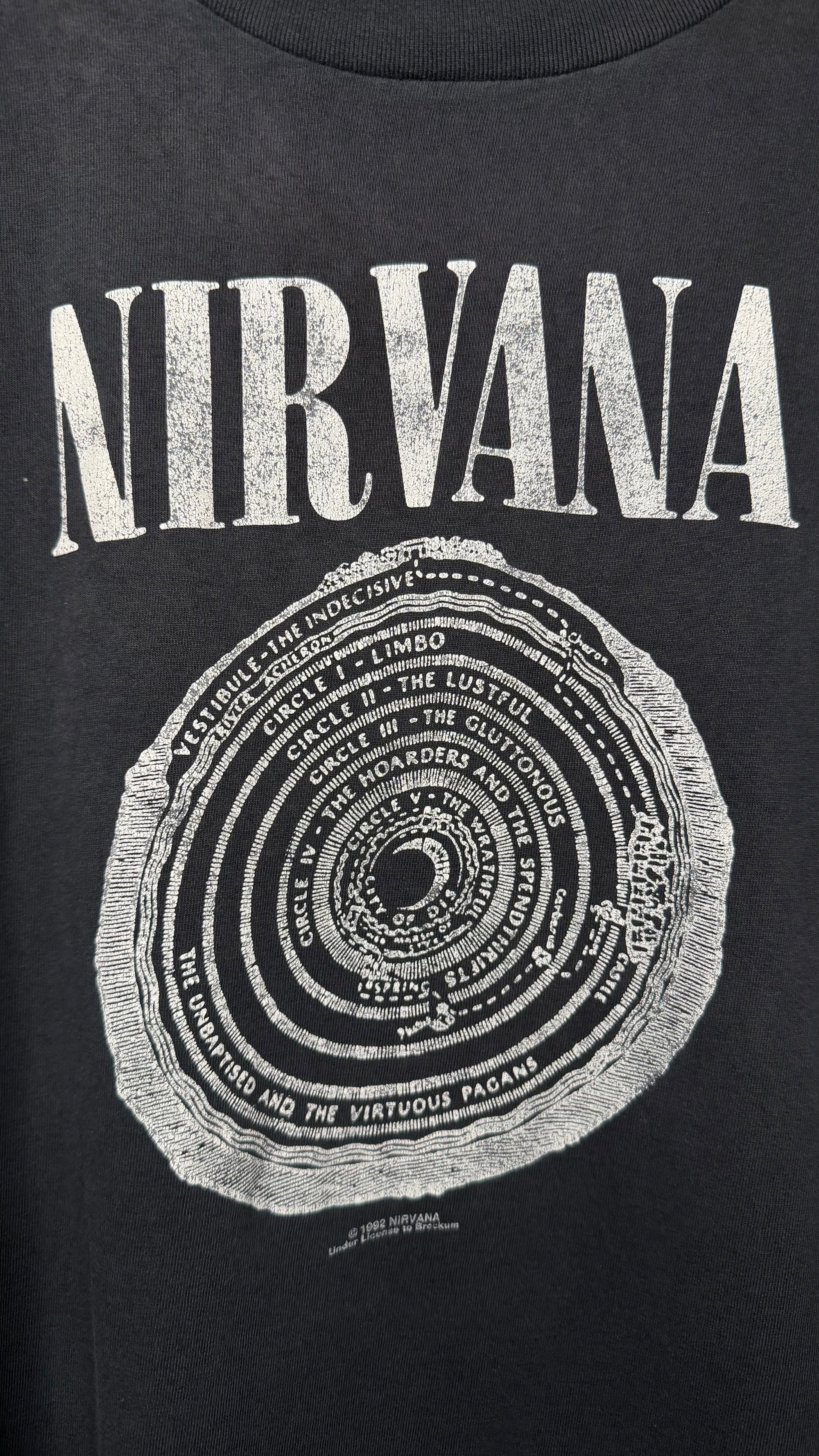 92’ NIRVANA VESTIBULE TEE | FUDGE PACKIN CRACK SMOKIN SATAN WORSHIPPIN MOTHER FUCKER