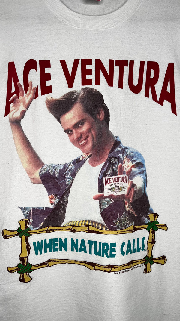 ACE VENTURA WHEN NATURE CALLS TEE | BIG JIM CARREY PRINT