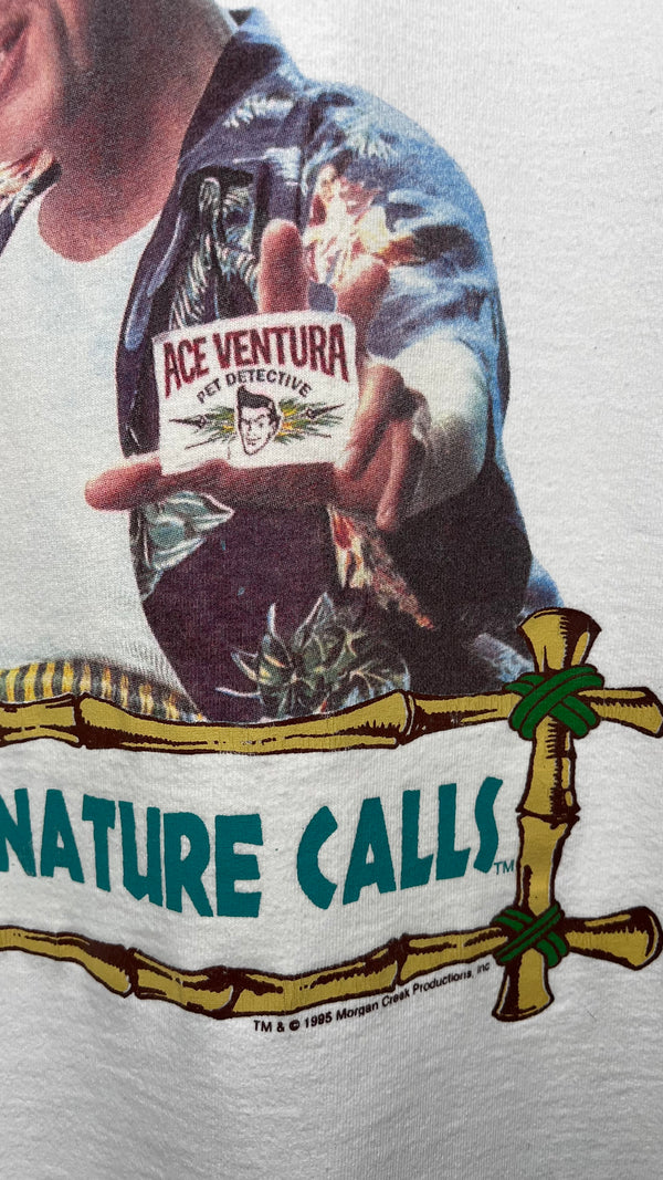 ACE VENTURA WHEN NATURE CALLS TEE | BIG JIM CARREY PRINT