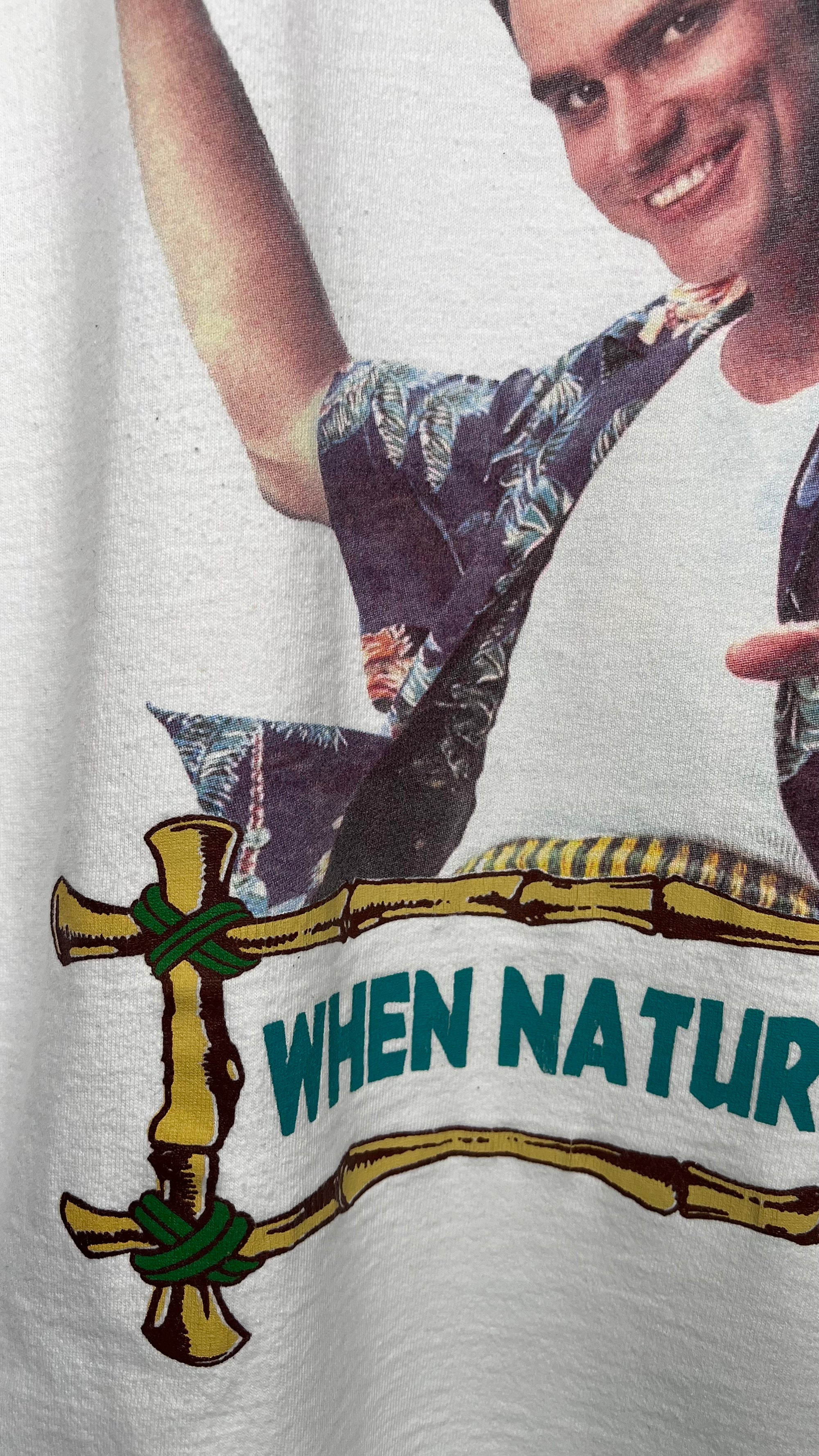 ACE VENTURA WHEN NATURE CALLS TEE | BIG JIM CARREY PRINT