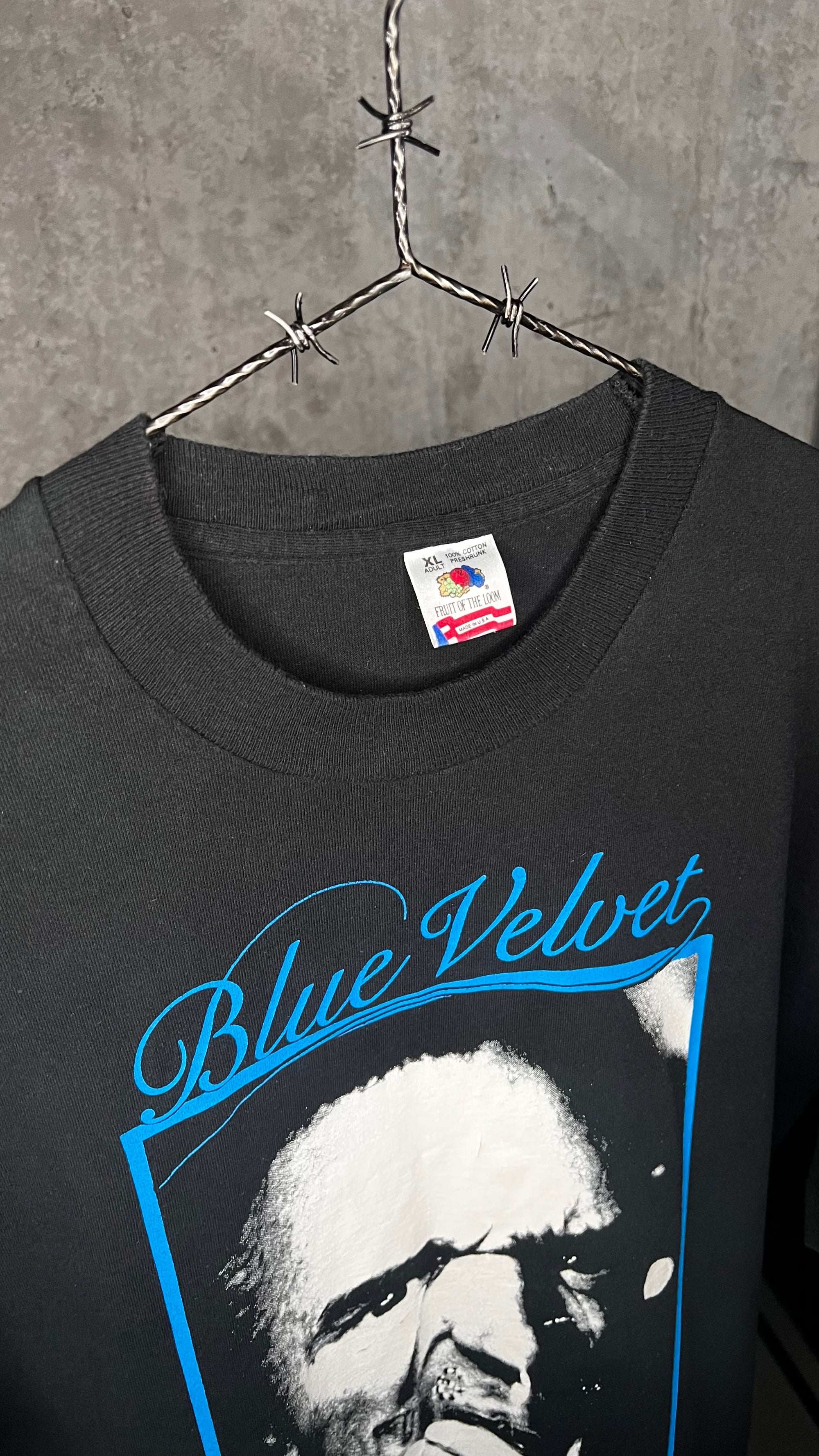 BLUE VELVET MOVIE TEE | DAVID LYNCH | FRANK BOOTH GAS MASK | ‘DON’T YOU FUCKING LOOK AT ME!’ | DENNIS HOPPER