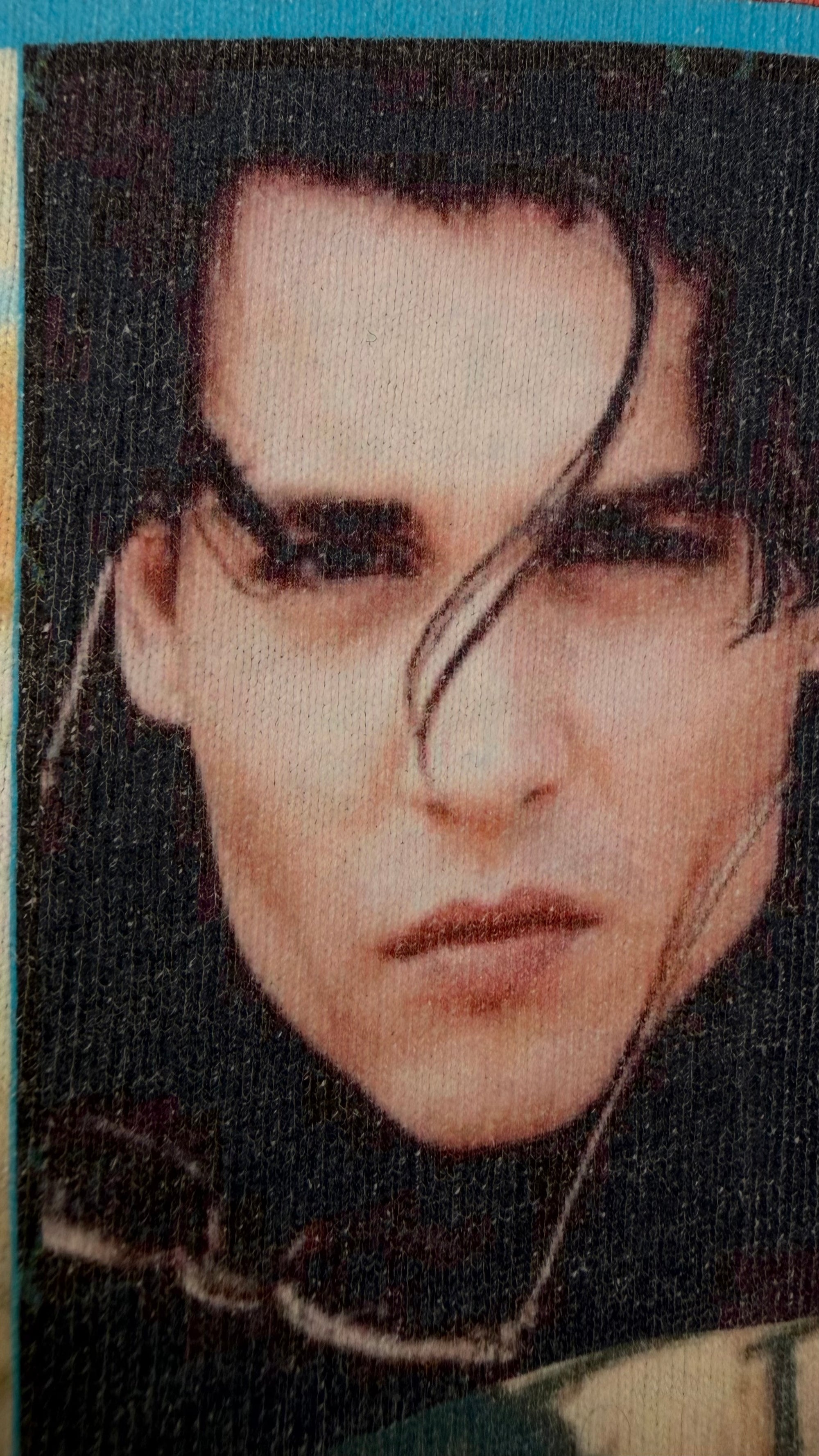 JOHNNY DEPP HEART THROB ERA PRESS PHOTO COLLAGE TEE