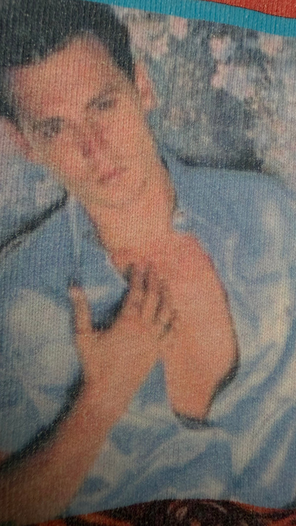 JOHNNY DEPP HEART THROB ERA PRESS PHOTO COLLAGE TEE