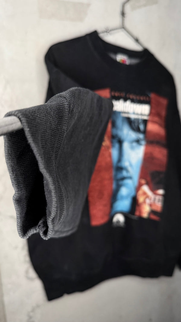 BREAKDOWN MOVIE PROMO POSTER PRINT CREWNECK | KURT RUSSELL & KATHLEEN QUINLAN