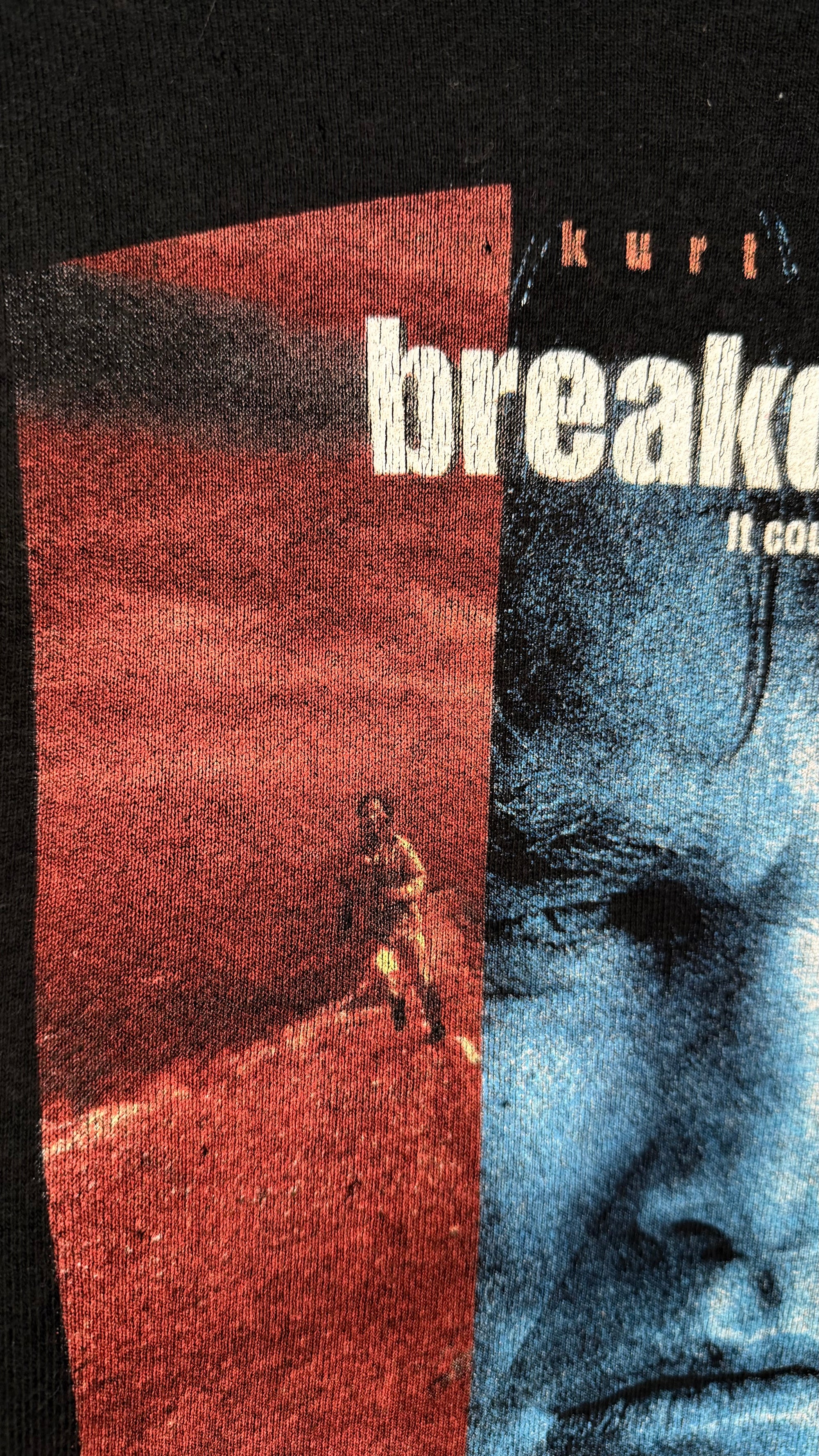 BREAKDOWN MOVIE PROMO POSTER PRINT CREWNECK | KURT RUSSELL & KATHLEEN QUINLAN