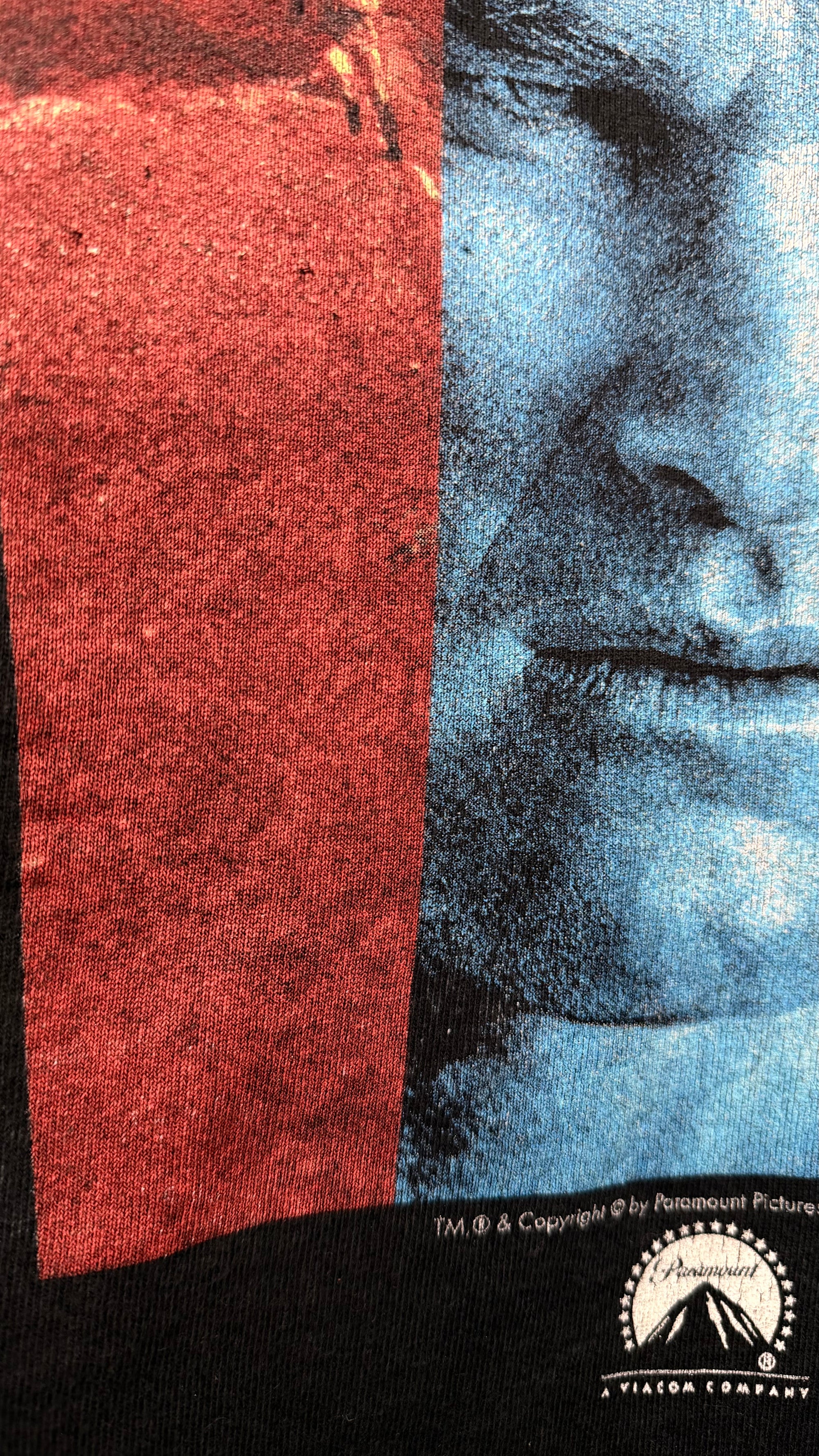 BREAKDOWN MOVIE PROMO POSTER PRINT CREWNECK | KURT RUSSELL & KATHLEEN QUINLAN