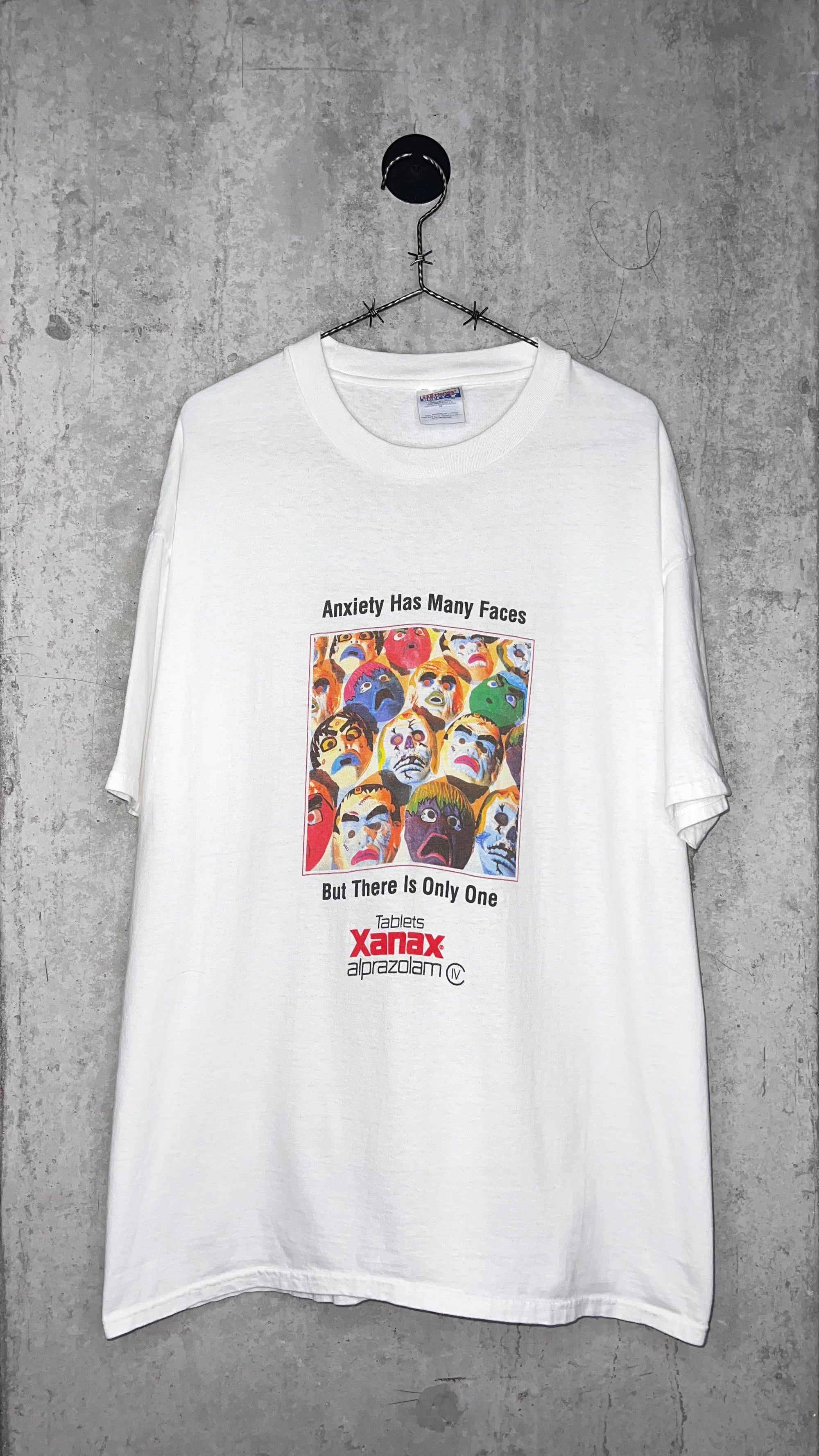 XANAX FACES OF ANXIETY | DRUG TEE