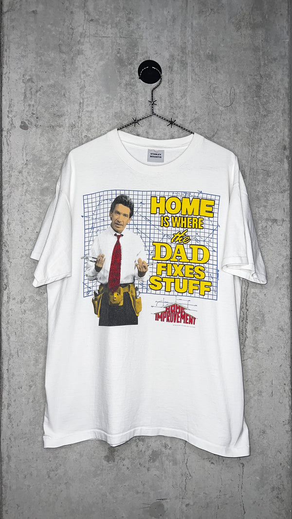 HOME IMPROVEMENT TEE | “HOME IS WHERE THE DAD FIXES STUFF” | TIM ALLEN