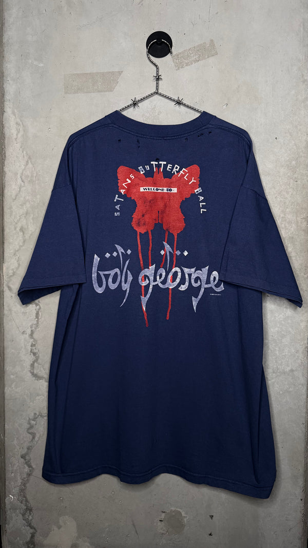BOY GEORGE SATANS BUTTERFLY BALL DEVIL TEE
