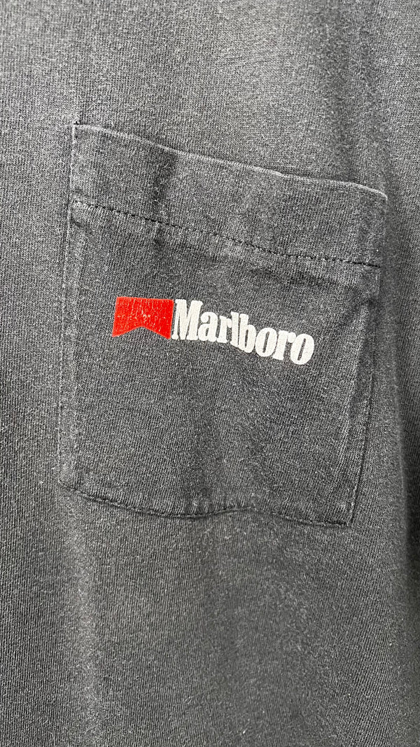 MARLBORO CIGARETTE POCKET TEE | COWBOY ON A HORSE