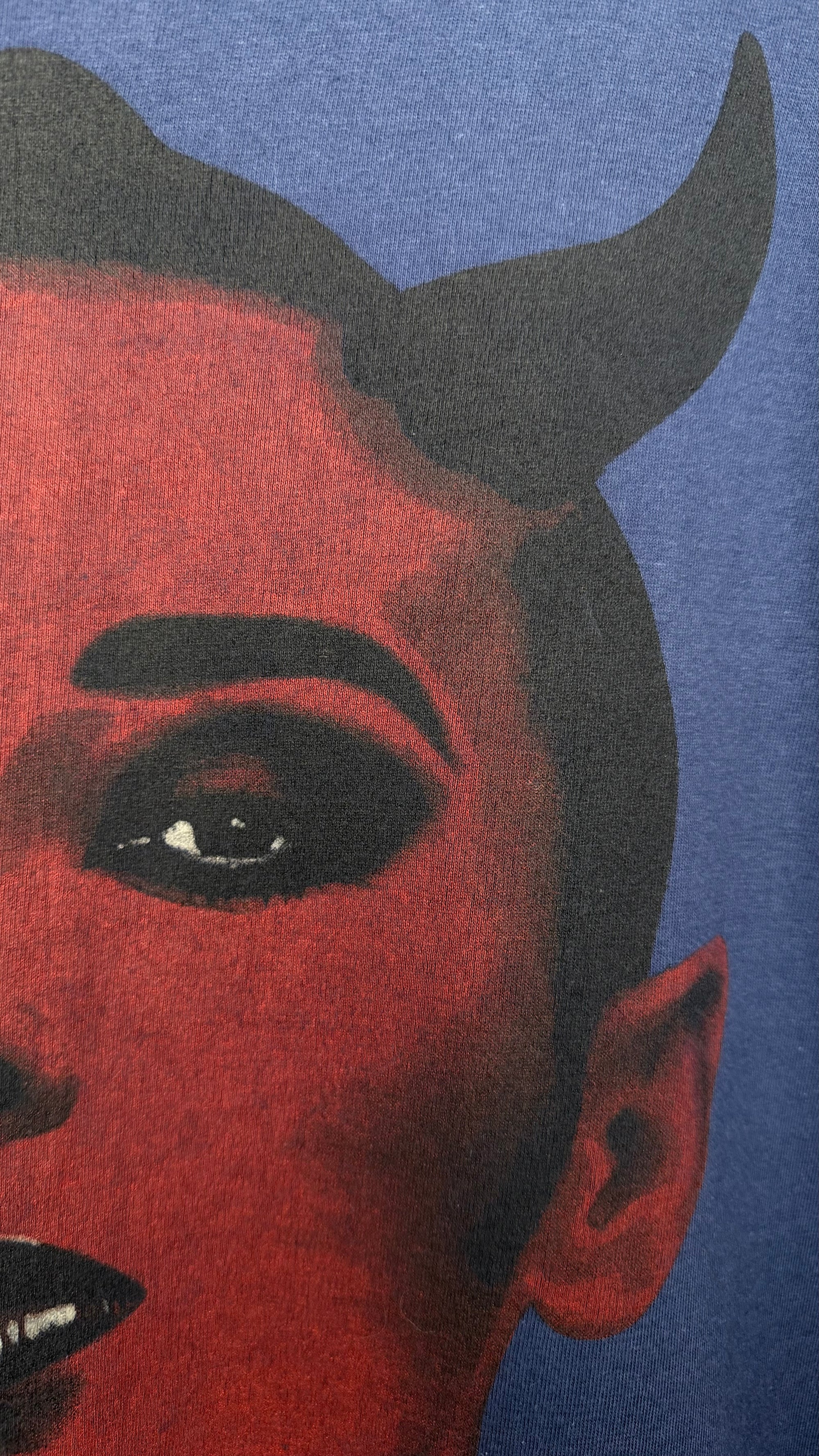 BOY GEORGE SATANS BUTTERFLY BALL DEVIL TEE