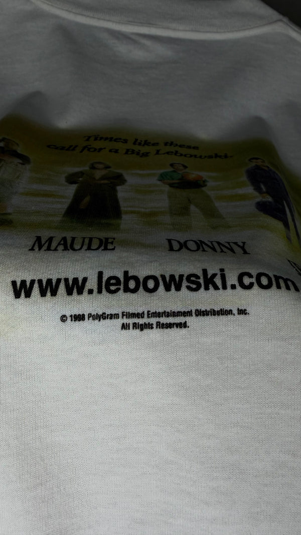 THE BIG LEBOWSKI MOVIE TEE | CHARACTER LINEUP BACK HIT