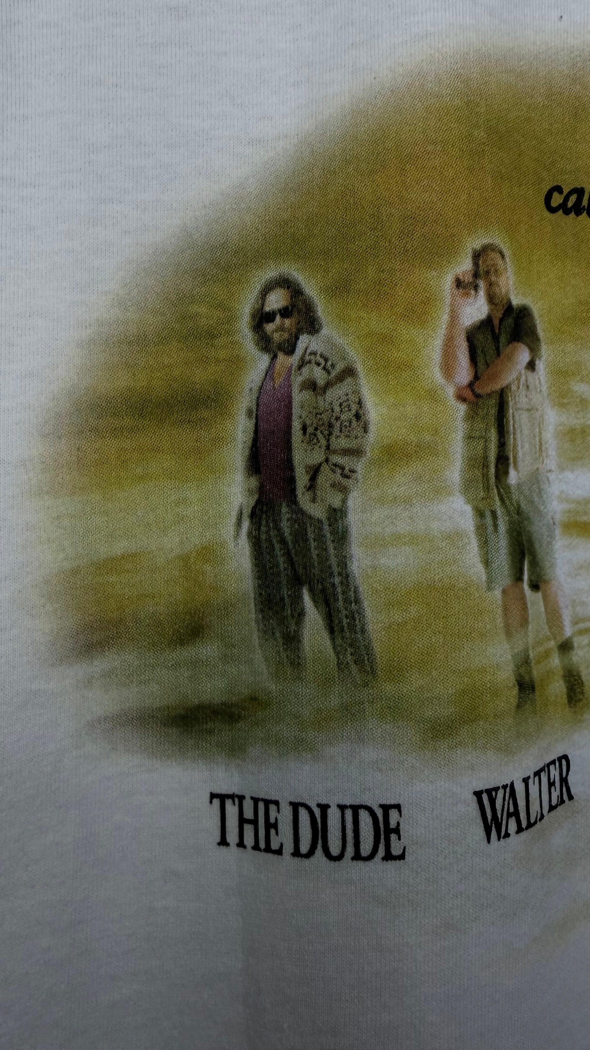 THE BIG LEBOWSKI MOVIE TEE | CHARACTER LINEUP BACK HIT