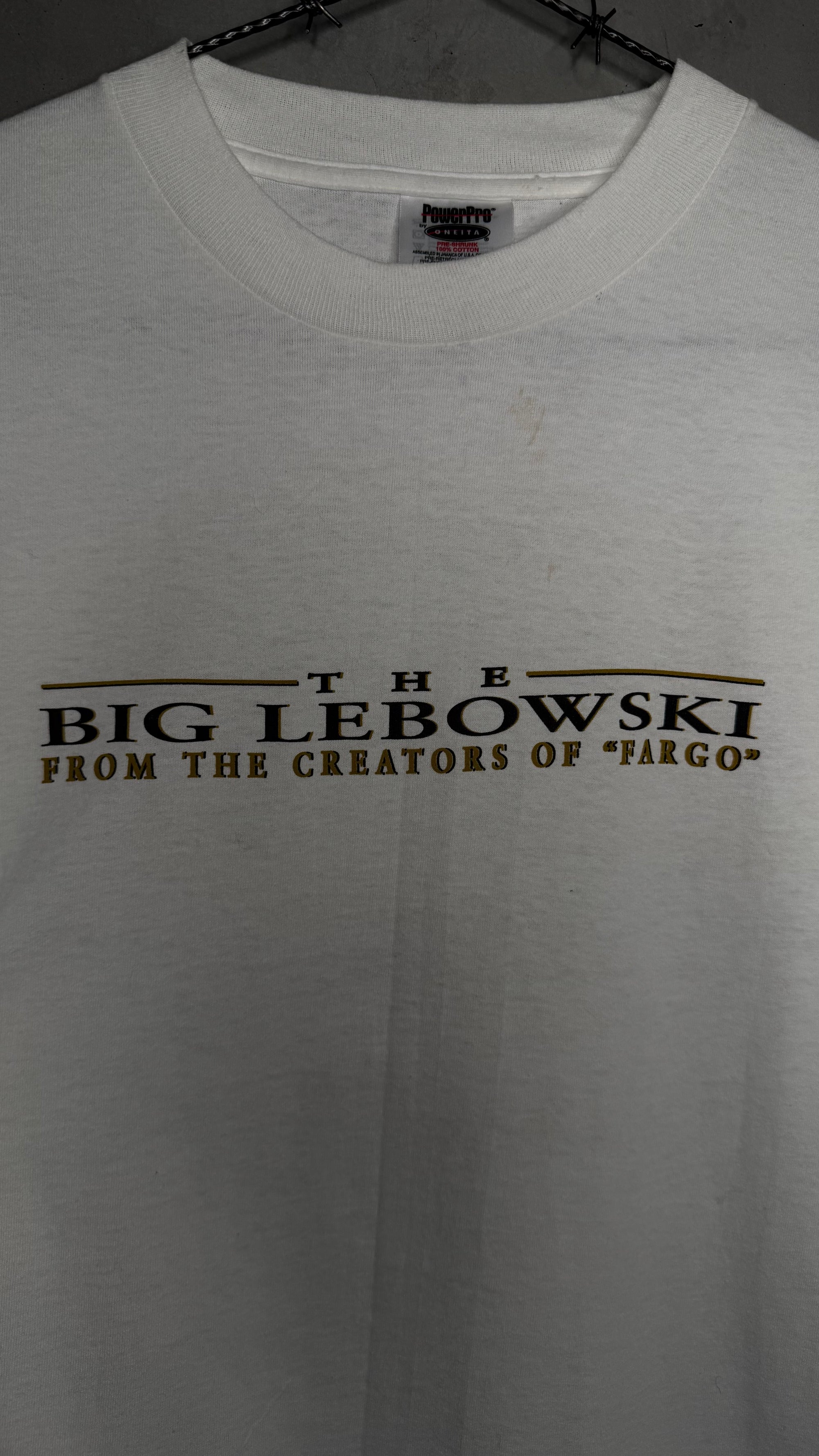 THE BIG LEBOWSKI MOVIE TEE | CHARACTER LINEUP BACK HIT