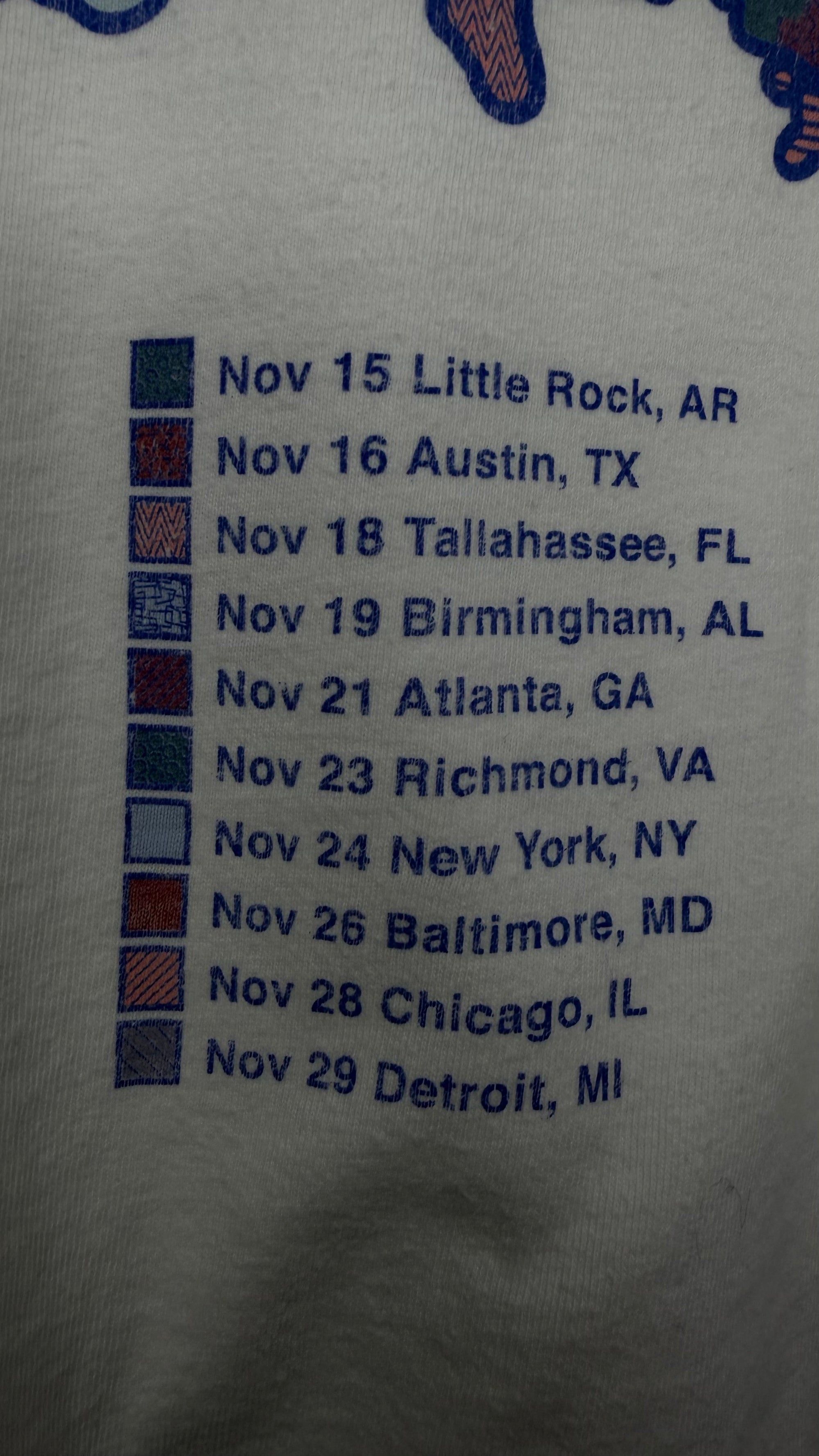 JOHN MAYER HEAVIER THINGS TOUR 03’ LONGSLEEVE