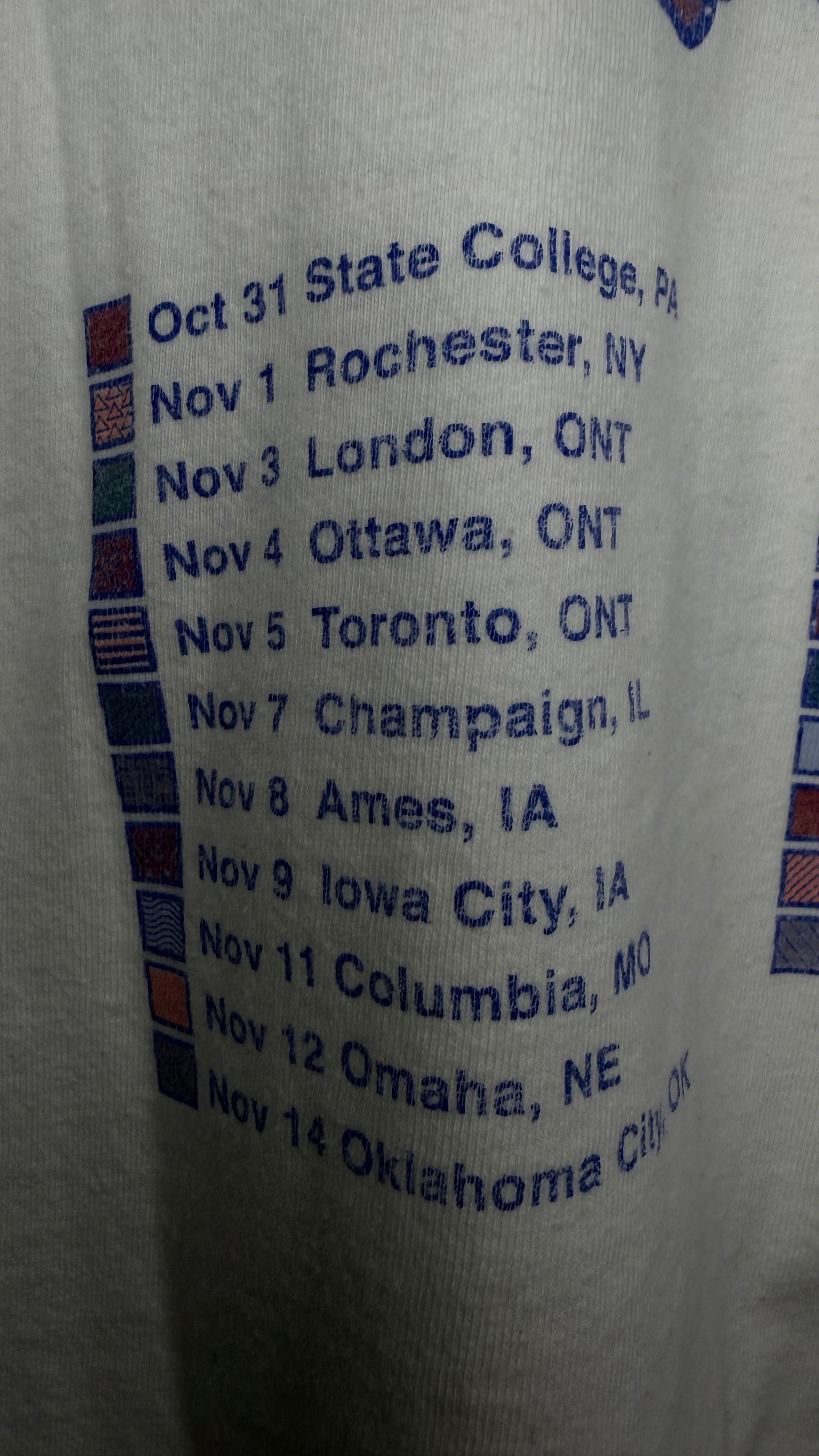 JOHN MAYER HEAVIER THINGS TOUR 03’ LONGSLEEVE