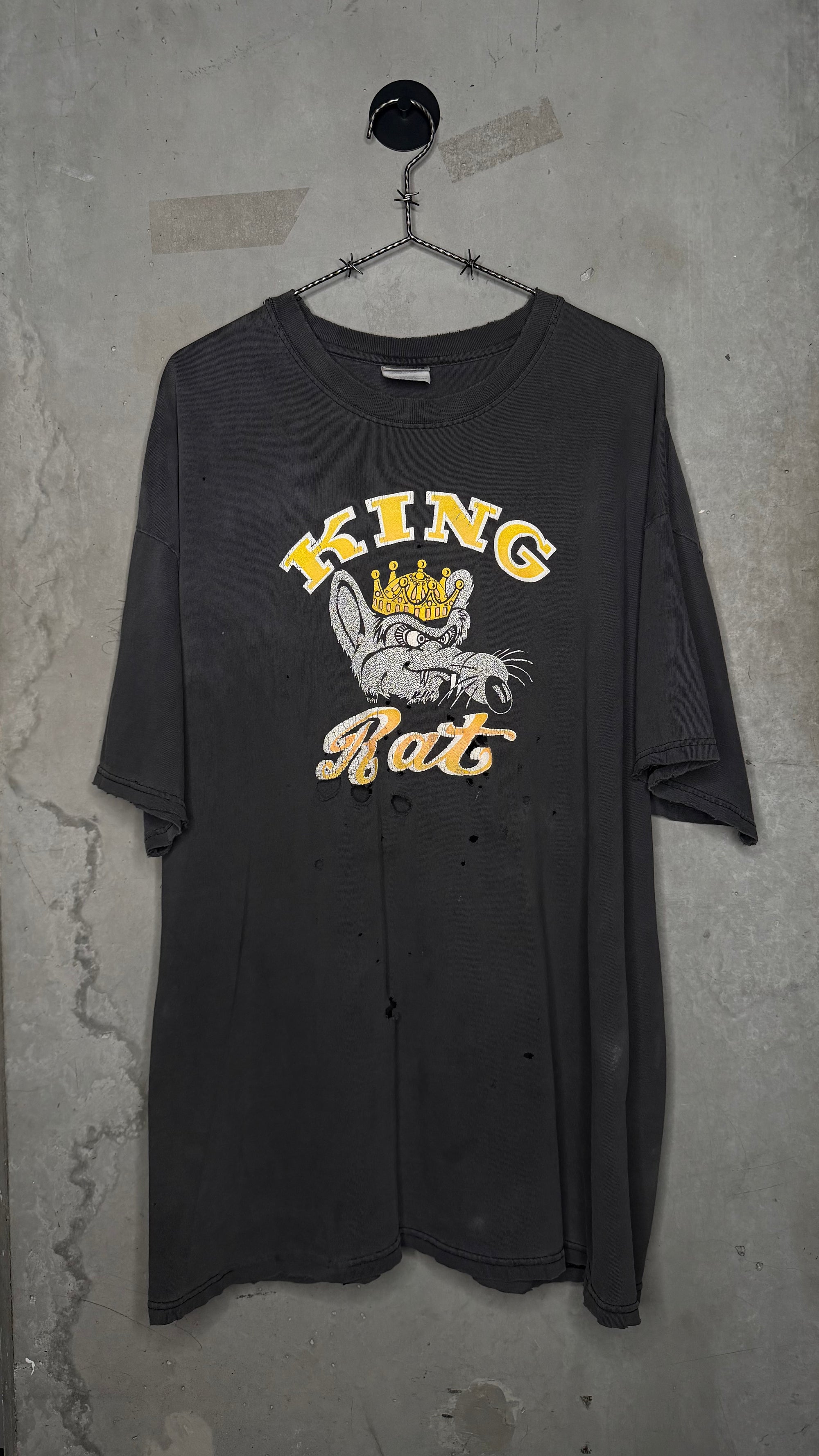 RAT KING MUSEUM OF DRAG RACING TEE | THRASHED FADER