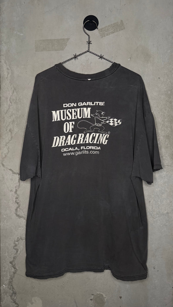 RAT KING MUSEUM OF DRAG RACING TEE | THRASHED FADER