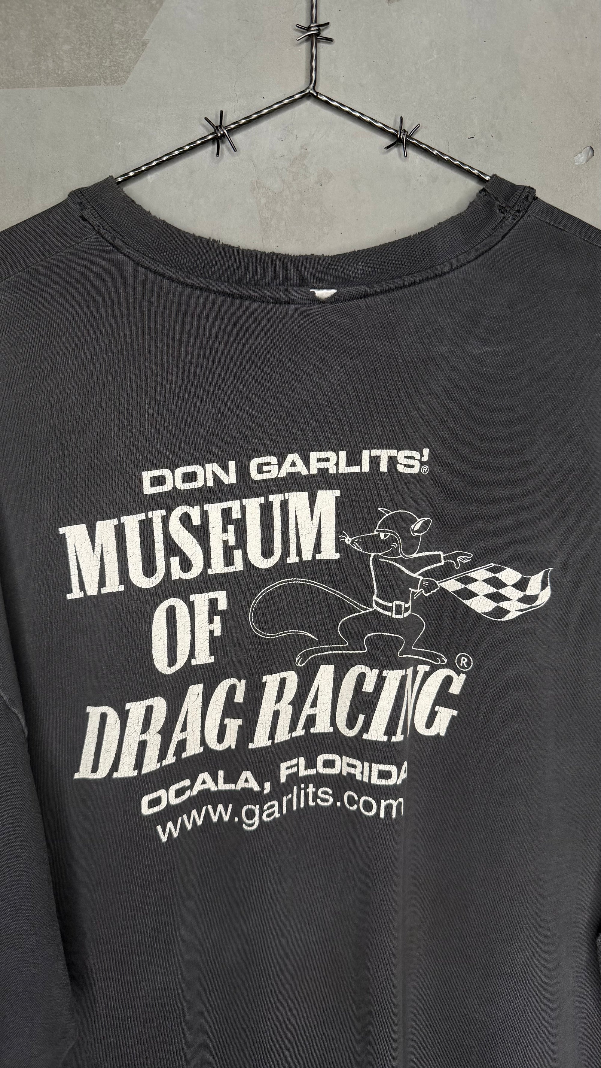 RAT KING MUSEUM OF DRAG RACING TEE | THRASHED FADER