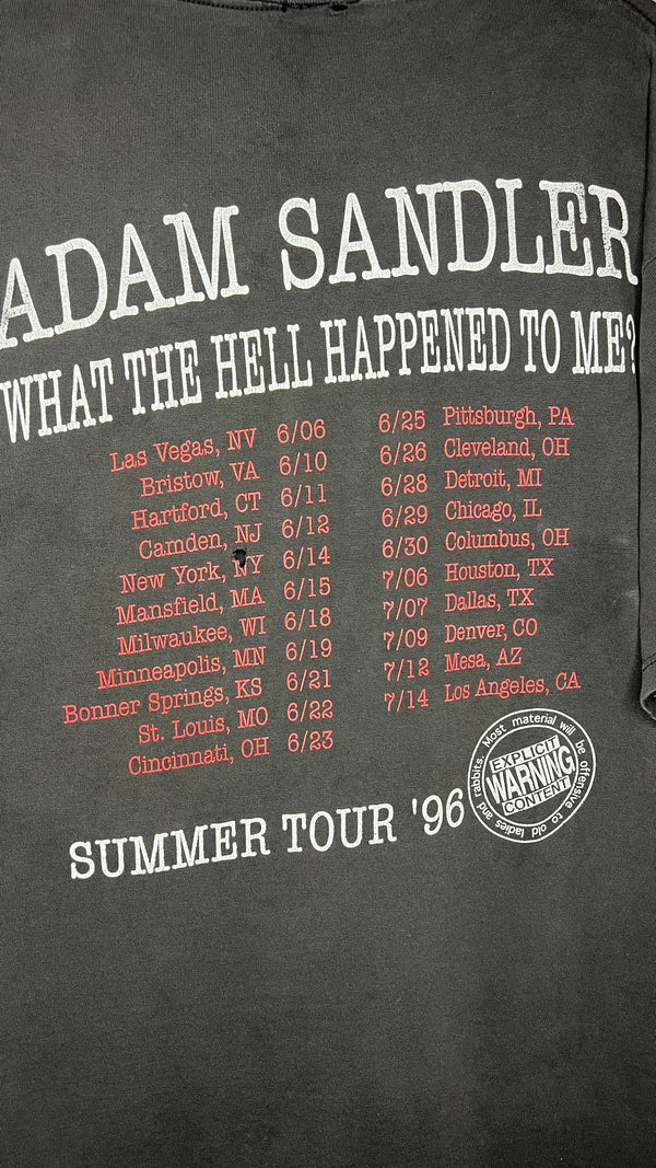 ADAM SANDLER GOAT TEE | “WHAT THE HELL HAPPENED TO ME” STAND-UP COMEDY SUMMER TOUR 96’