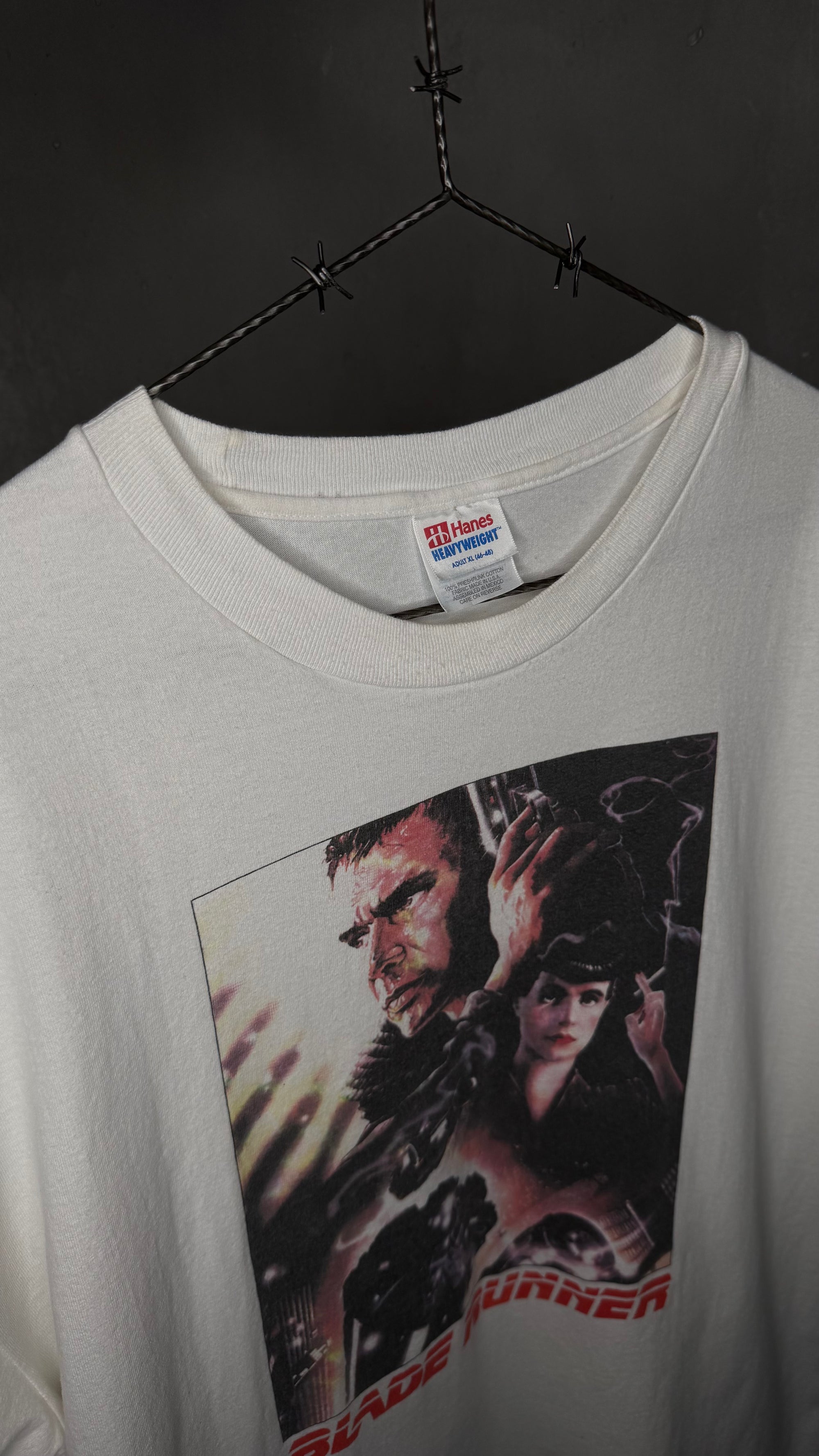 BLADE RUNNER POSTER PRINT MOVIE PROMO | RARE WHITE VARIANT | HARRISON FORD