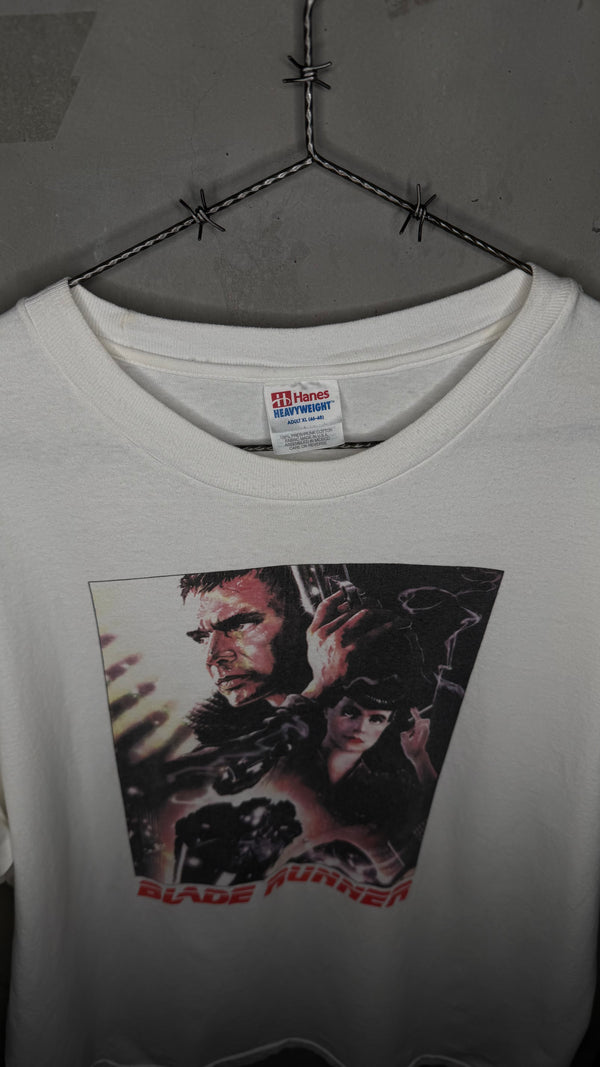 BLADE RUNNER POSTER PRINT MOVIE PROMO | RARE WHITE VARIANT | HARRISON FORD