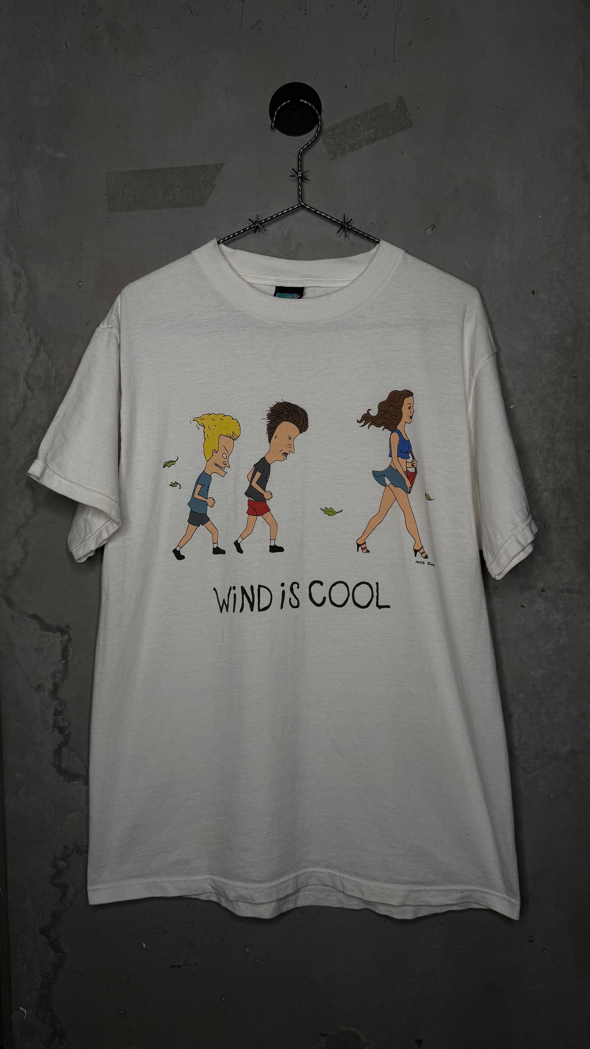 BEAVIS &  BUTTHEAD ‘WIND IS COOL’ TEE | MIKE JUDGE ART
