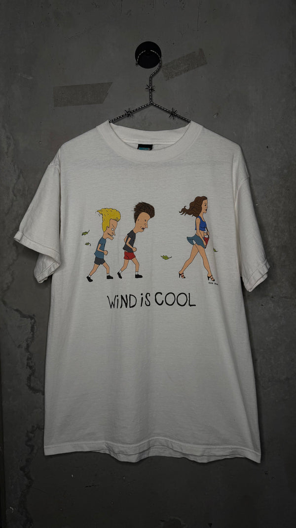 BEAVIS &  BUTTHEAD ‘WIND IS COOL’ TEE | MIKE JUDGE ART