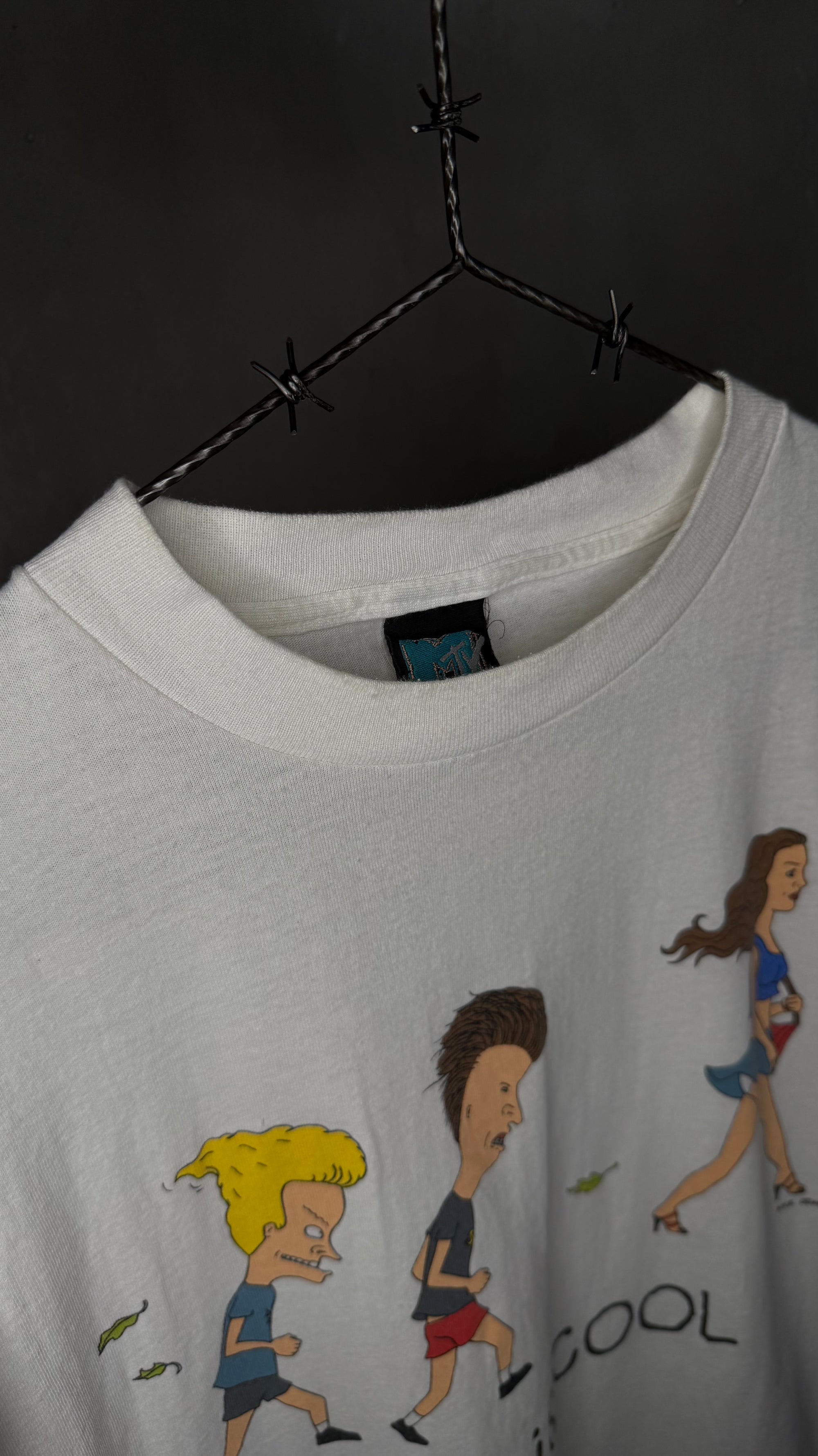 BEAVIS &  BUTTHEAD ‘WIND IS COOL’ TEE | MIKE JUDGE ART