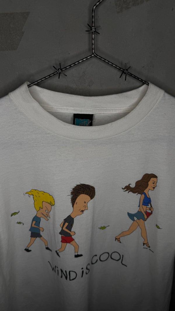 BEAVIS &  BUTTHEAD ‘WIND IS COOL’ TEE | MIKE JUDGE ART