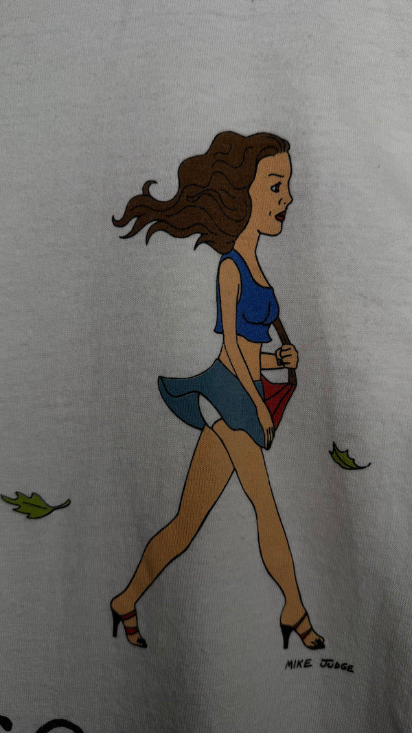 BEAVIS &  BUTTHEAD ‘WIND IS COOL’ TEE | MIKE JUDGE ART