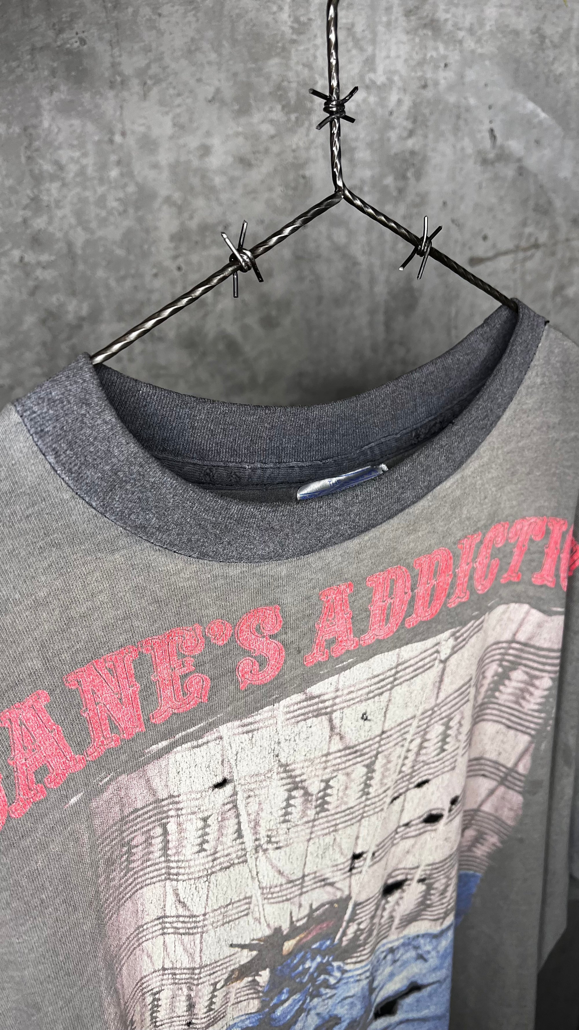 JANES ADDICTION THRASHED FADER TEE | RITUAL DE LO HABITUAL TOUR