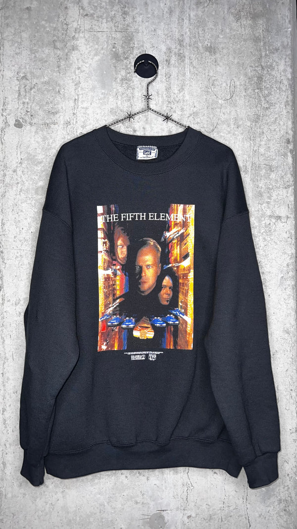 THE FIFTH ELEMENT POSTER PRINT CREWNECK | BRUCE WILLIS