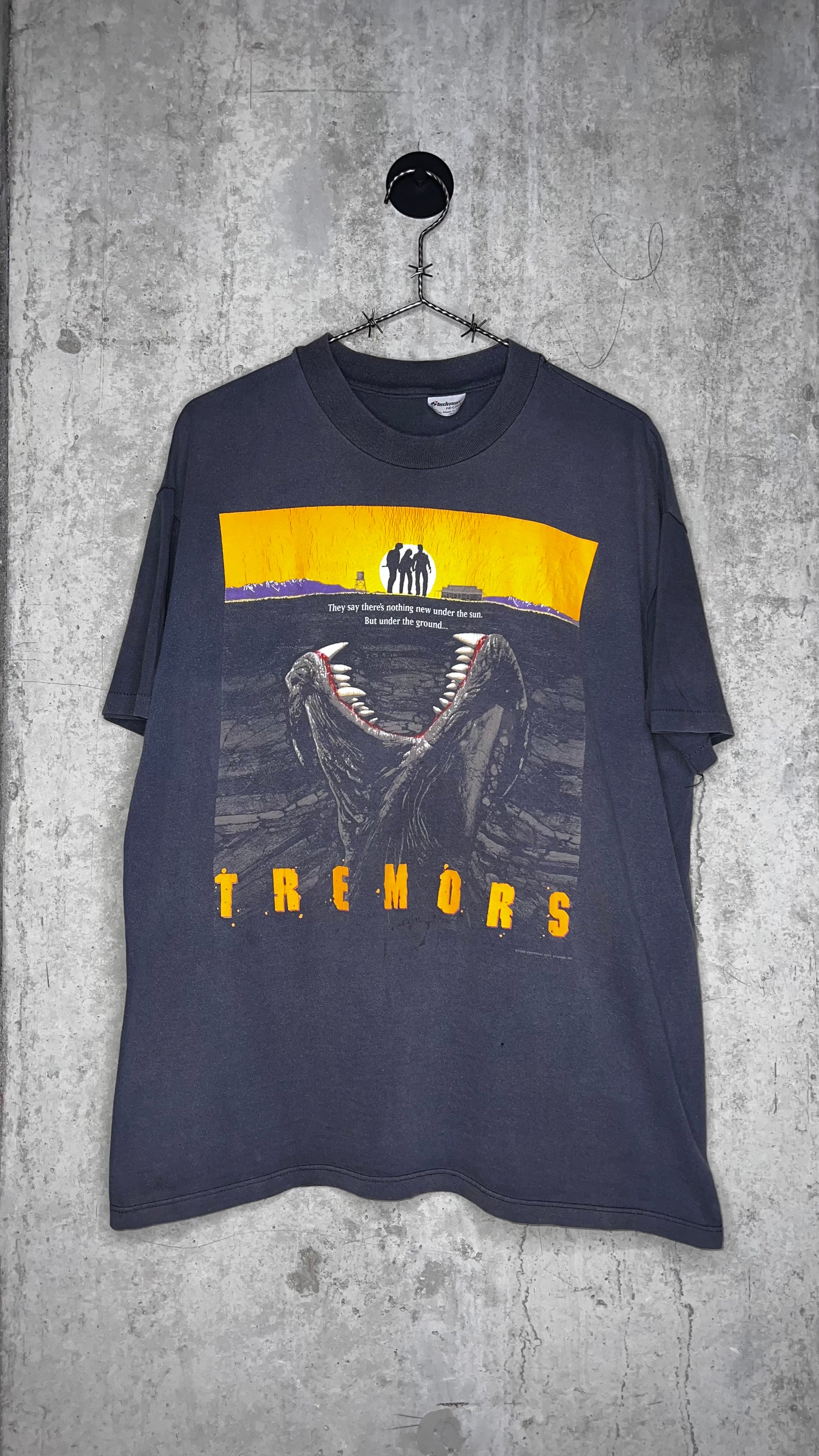 TREMORS MOVIE TEE | FADER | “THEY SAY THERE’S NOTHING NEW UNDER THE SUN. BUT UNDER THE GROUND…”