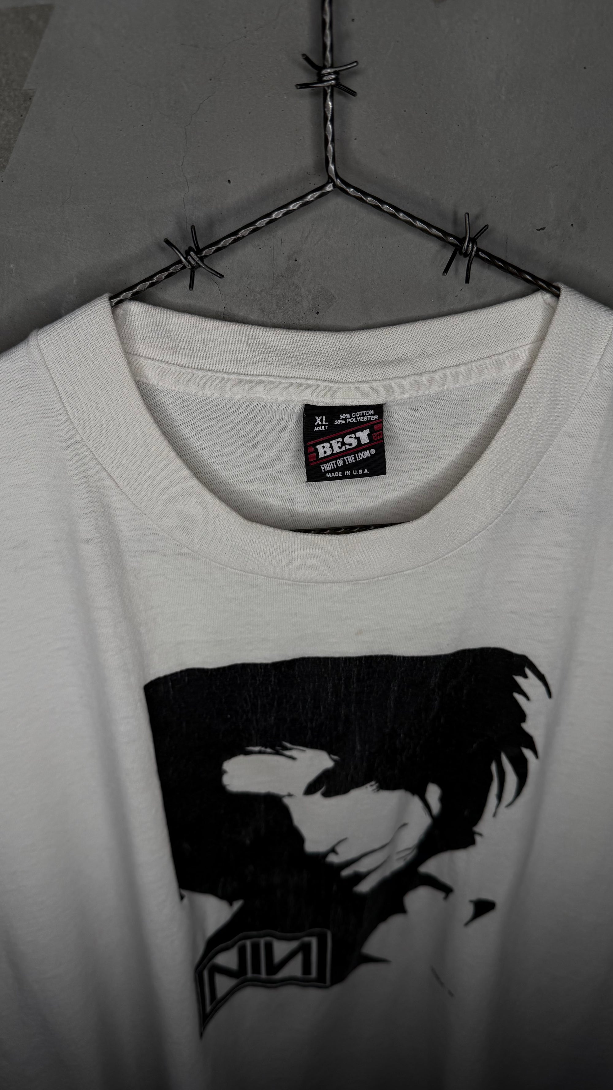 NINE INCH NAILS TRENT REZNOR BOOTLEG SLEEVELESS CUTOFF TEE | NIN