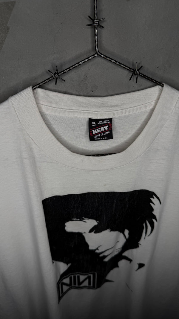 NINE INCH NAILS TRENT REZNOR BOOTLEG SLEEVELESS CUTOFF TEE | NIN