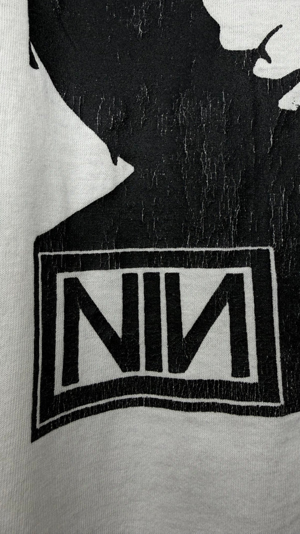 NINE INCH NAILS TRENT REZNOR BOOTLEG SLEEVELESS CUTOFF TEE | NIN
