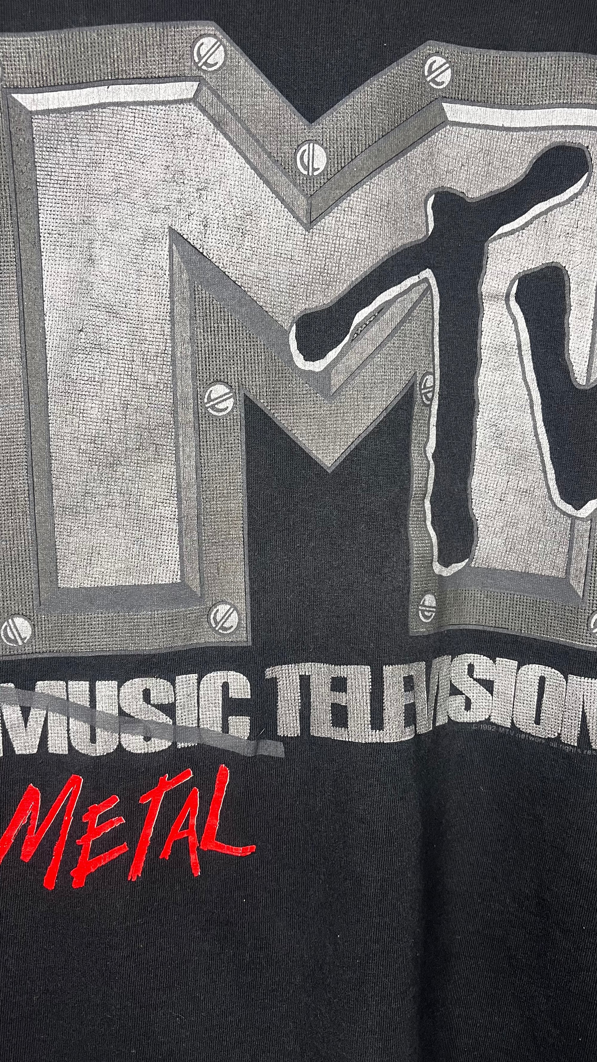 MTV METAL TELEVISION TEE