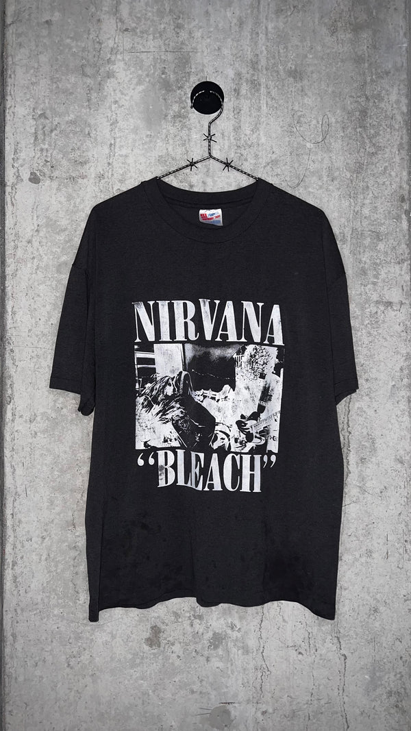NIRVANA BLEACH RECORD STORE BOOTLEG TEE
