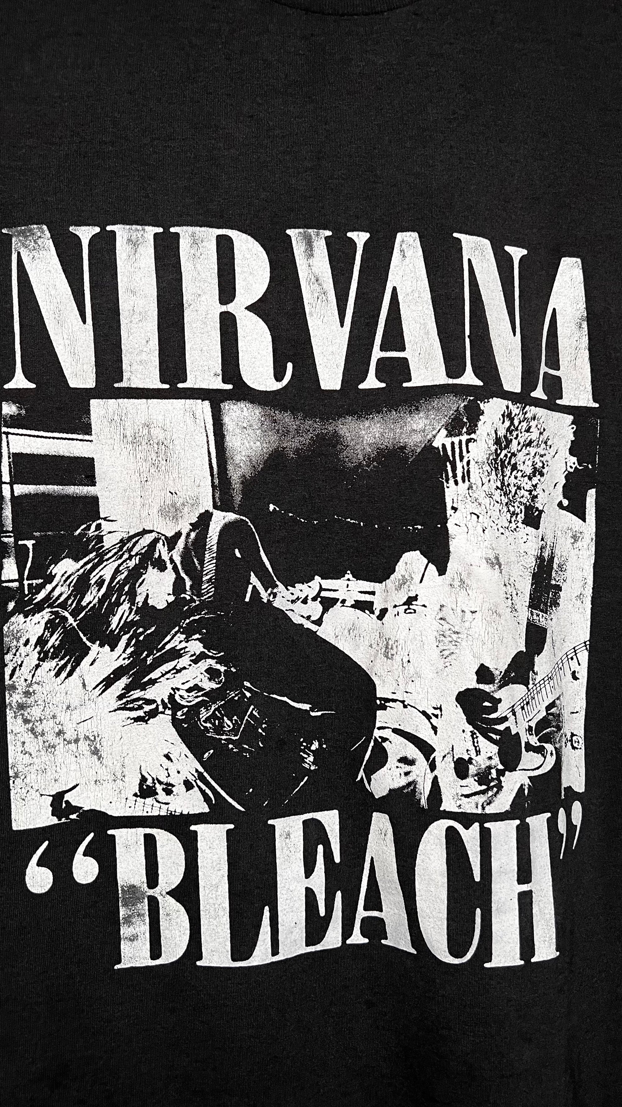 NIRVANA BLEACH RECORD STORE BOOTLEG TEE