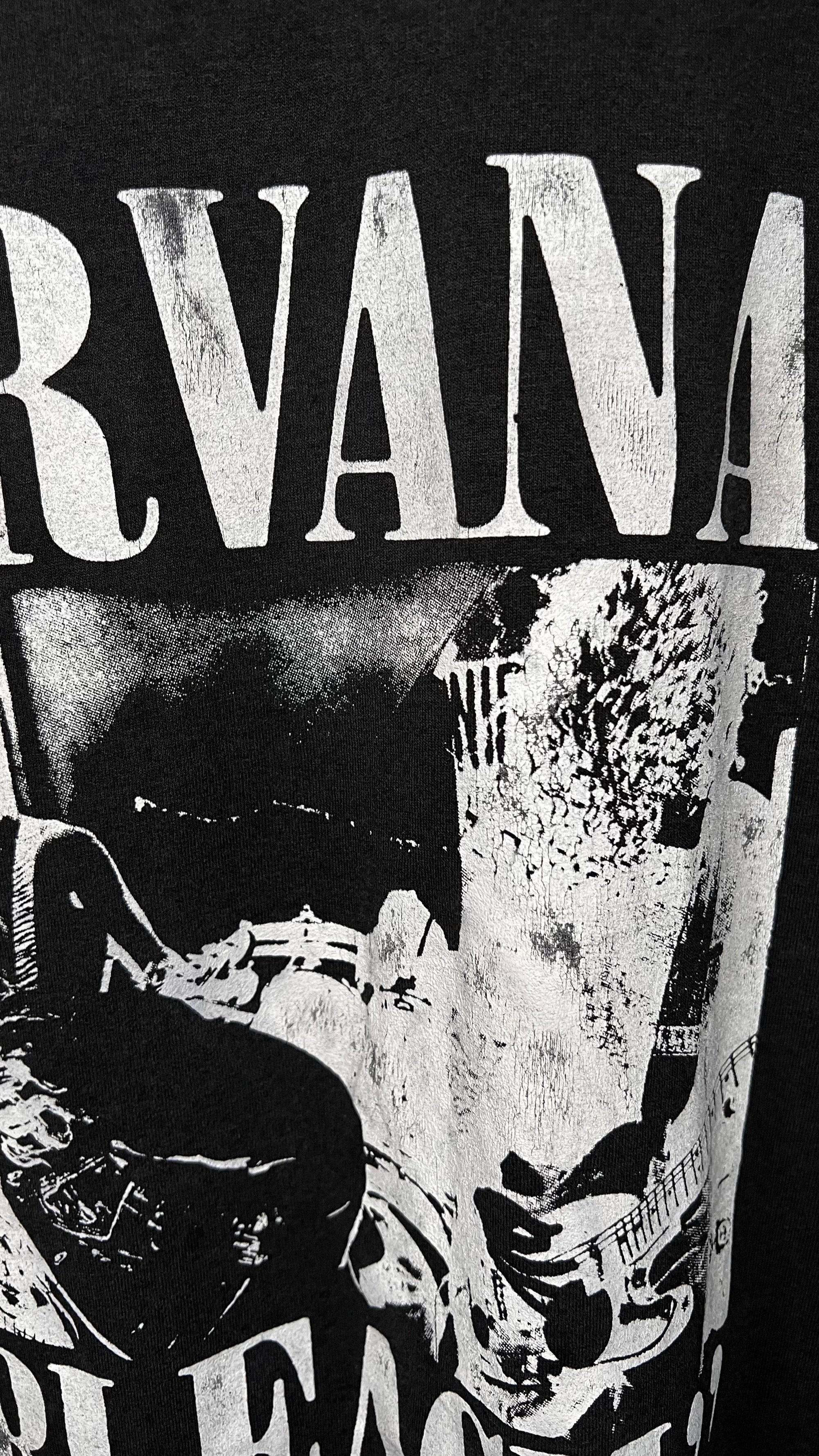 NIRVANA BLEACH RECORD STORE BOOTLEG TEE