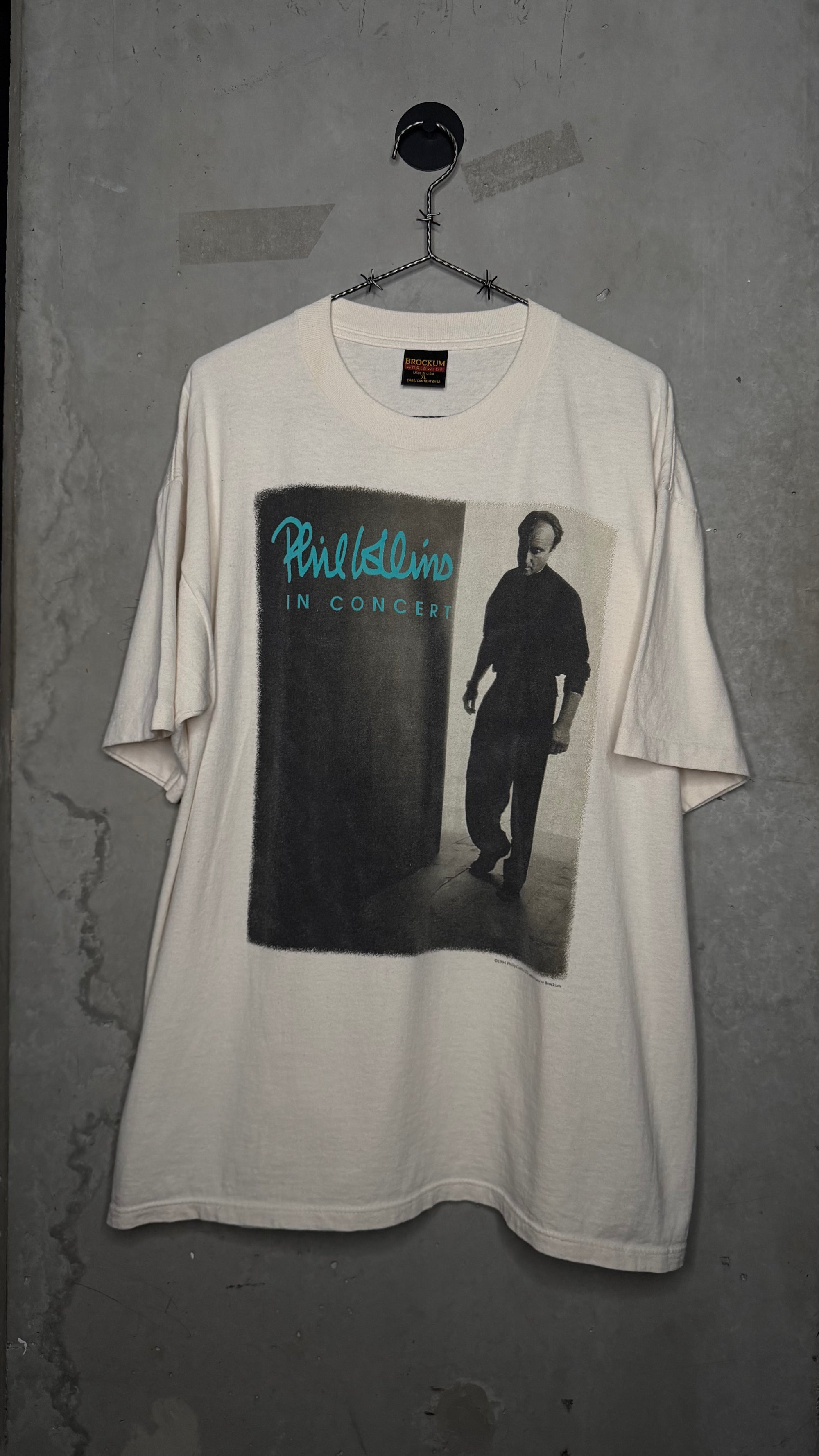 PHIL COLLINS TEE | BOTH SIDES OF THE WORLD TOUR 94’