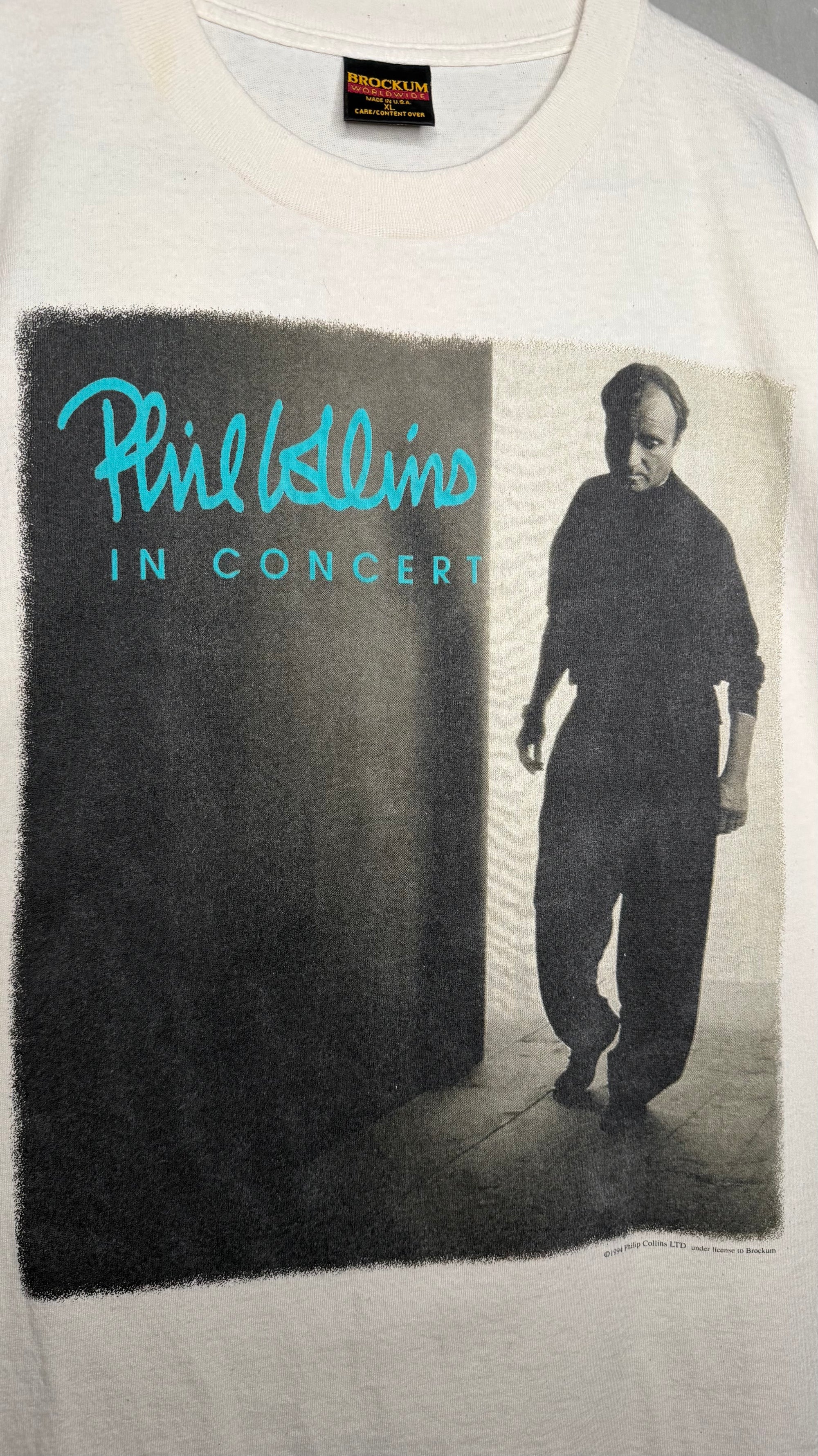 PHIL COLLINS TEE | BOTH SIDES OF THE WORLD TOUR 94’