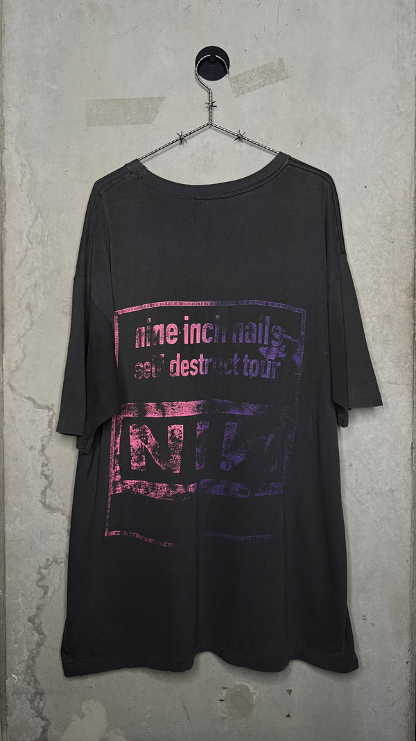 NINE INCH NAILS SELF DESTRUCT TOUR 94’ RARE PARKING LOT TEE | NIN