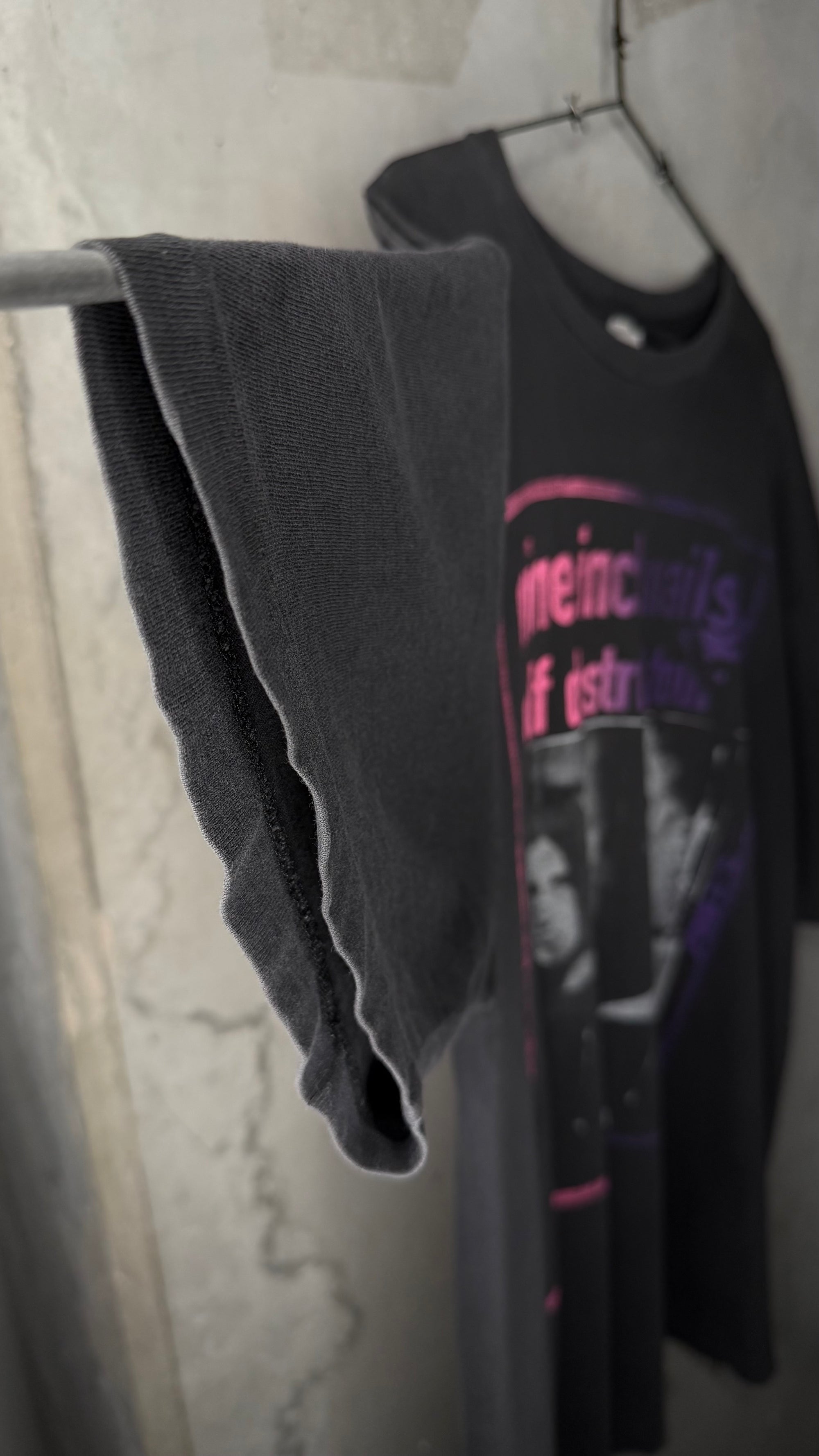 NINE INCH NAILS SELF DESTRUCT TOUR 94’ RARE PARKING LOT TEE | NIN