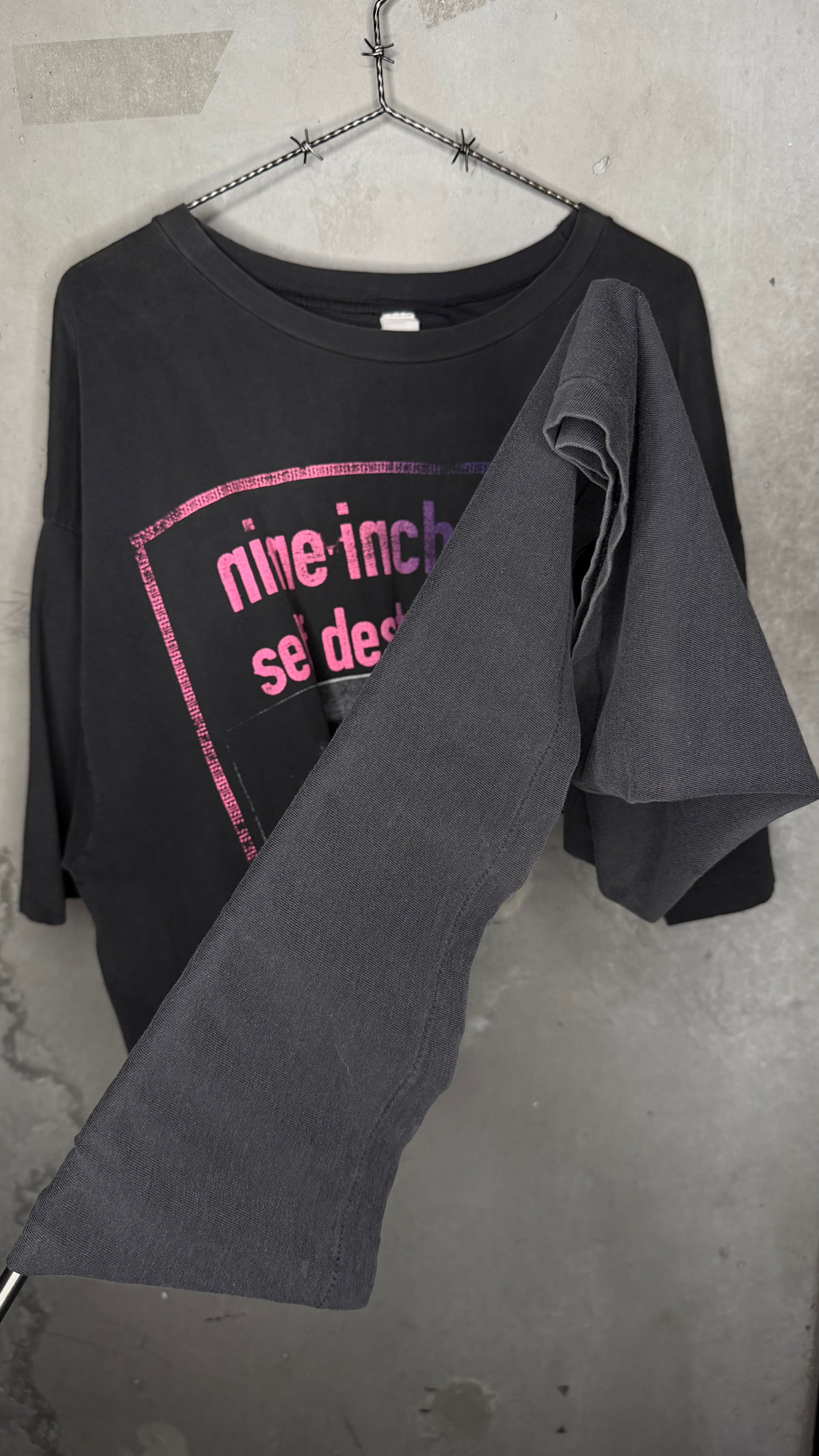 NINE INCH NAILS SELF DESTRUCT TOUR 94’ RARE PARKING LOT TEE | NIN