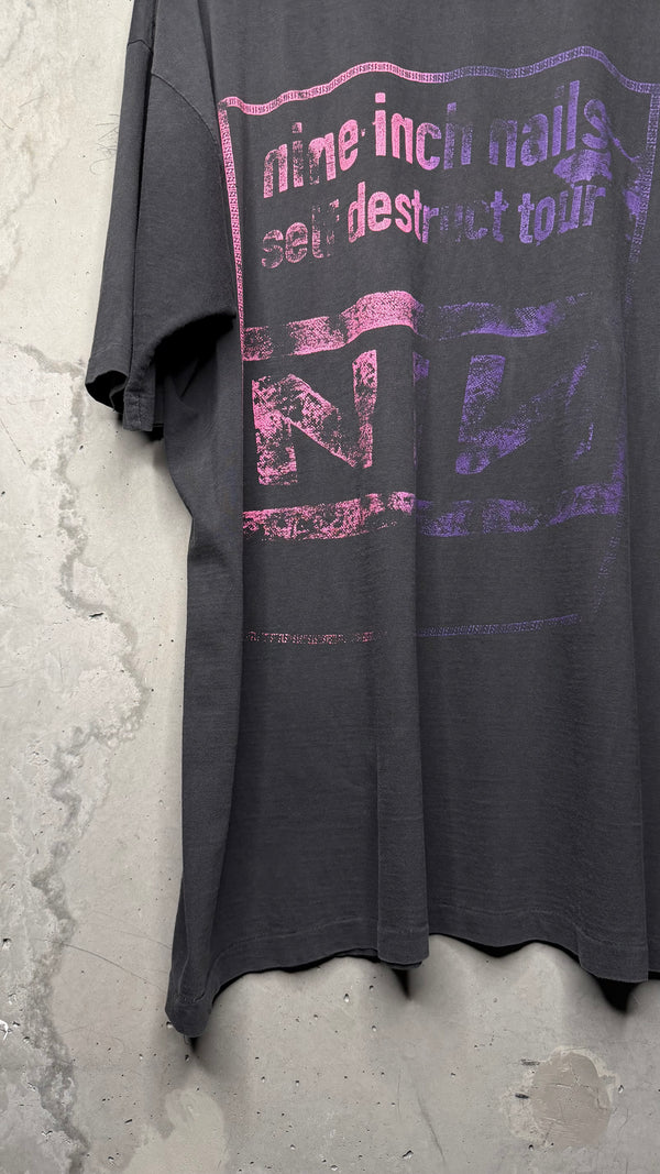 NINE INCH NAILS SELF DESTRUCT TOUR 94’ RARE PARKING LOT TEE | NIN