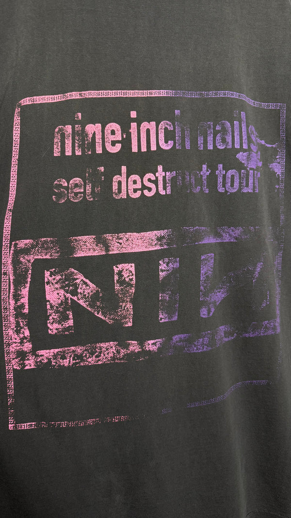 NINE INCH NAILS SELF DESTRUCT TOUR 94’ RARE PARKING LOT TEE | NIN