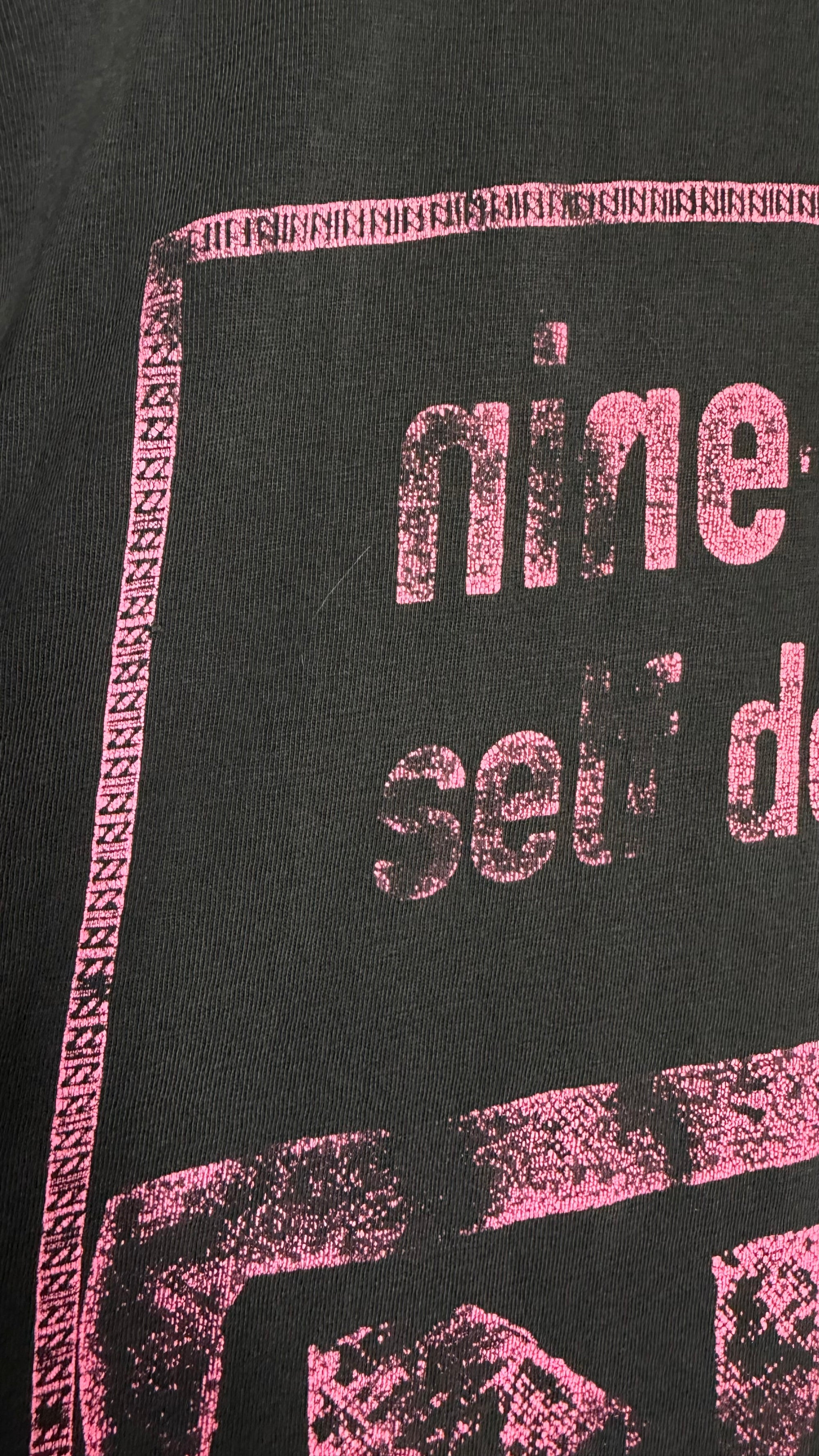 NINE INCH NAILS SELF DESTRUCT TOUR 94’ RARE PARKING LOT TEE | NIN