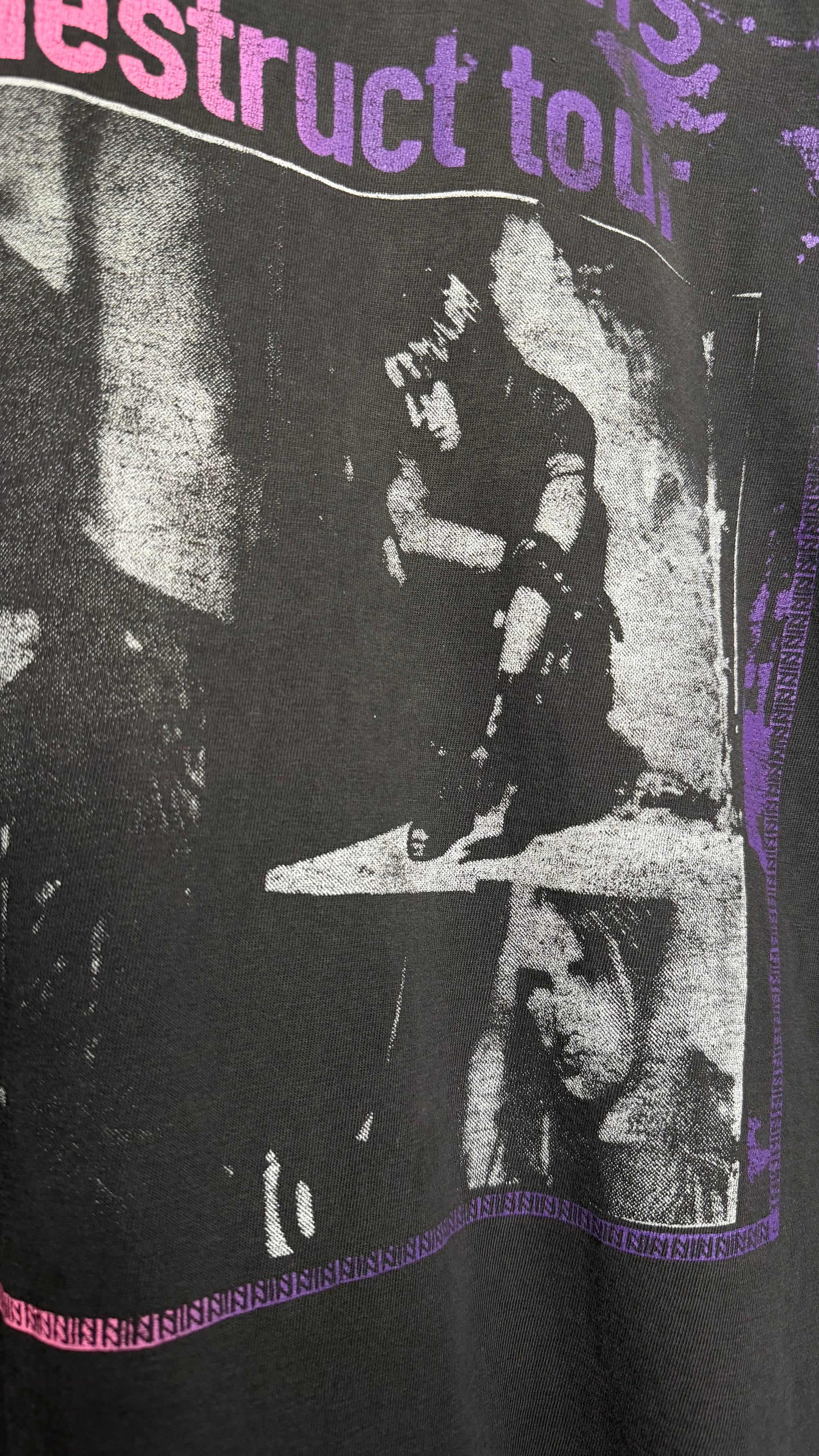 NINE INCH NAILS SELF DESTRUCT TOUR 94’ RARE PARKING LOT TEE | NIN